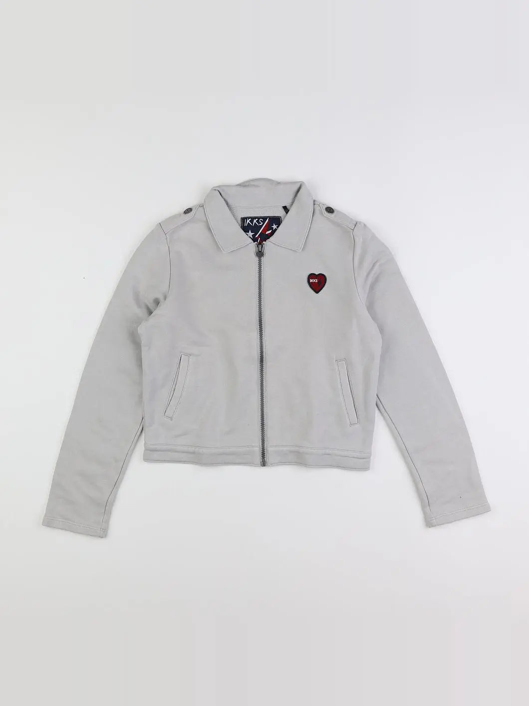 IKKS - veste gris - 12 ans