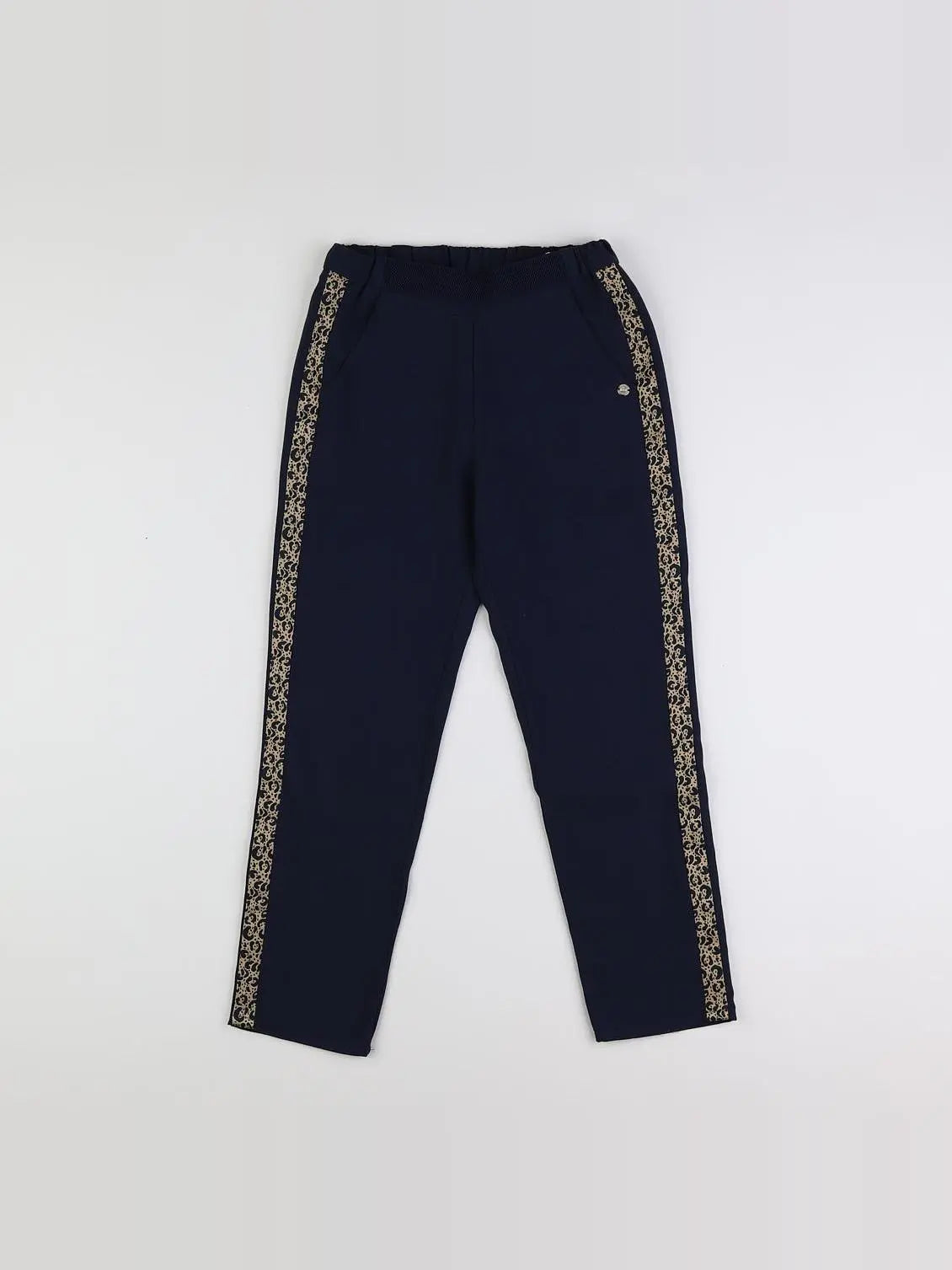 IKKS - pantalon bleu - 10 ans