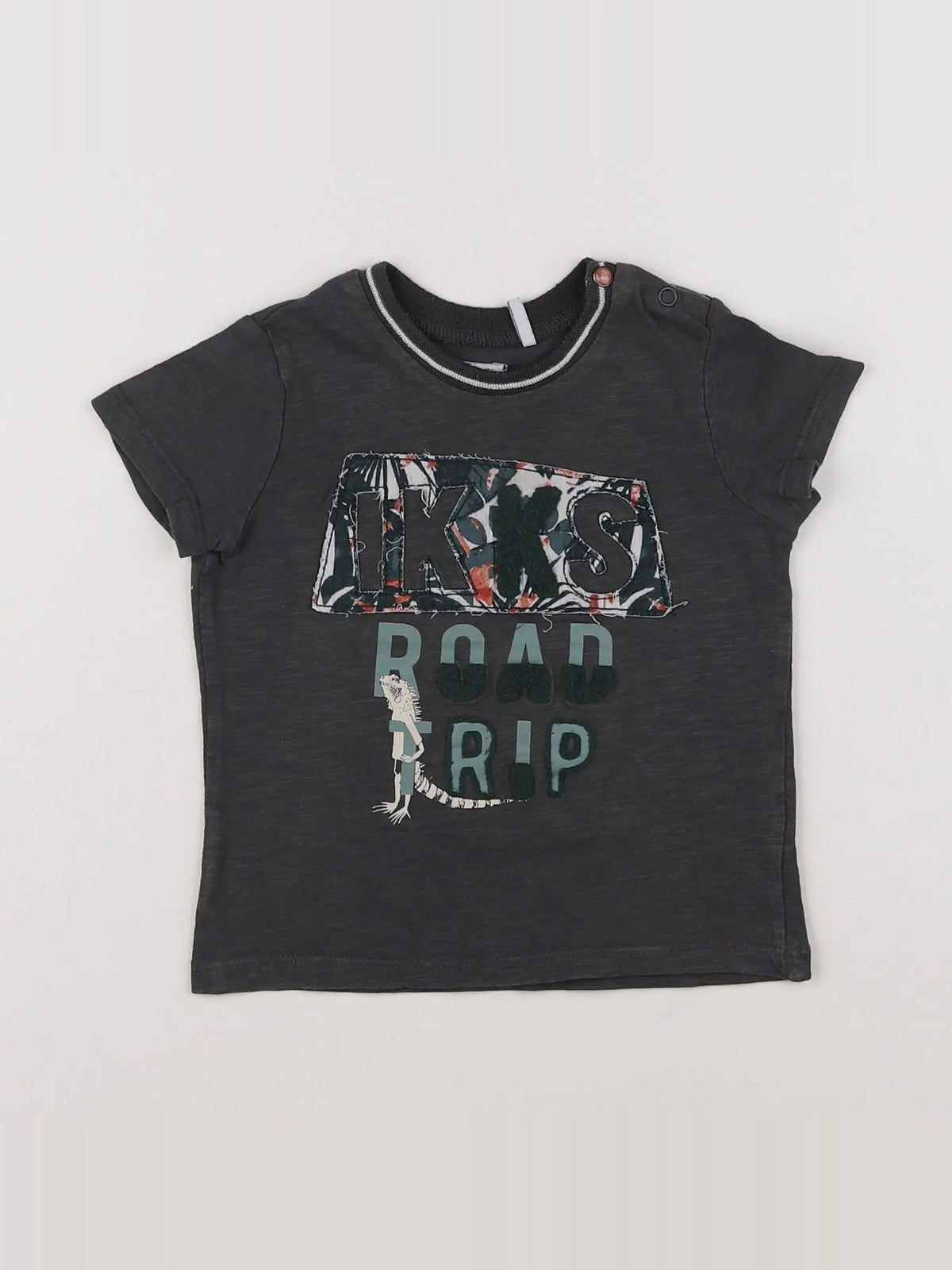 IKKS - tee-shirt vert - 12 mois