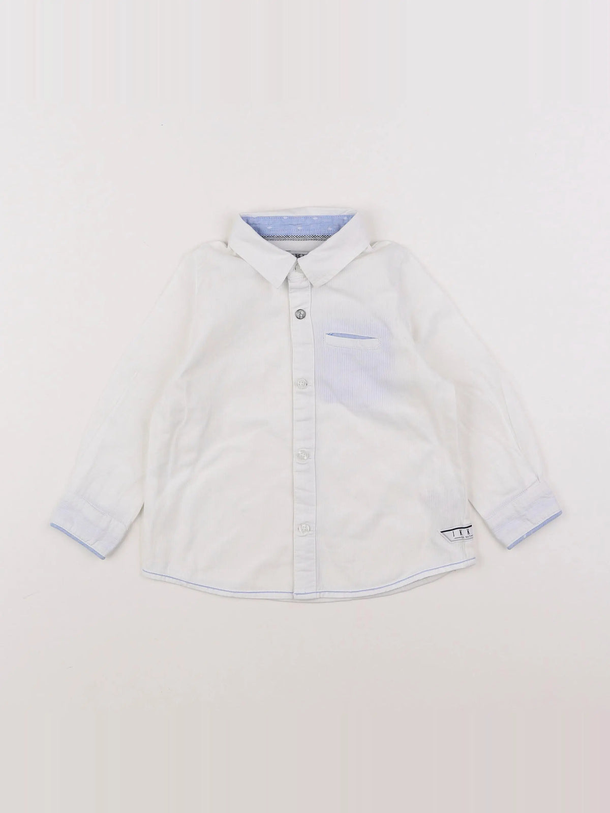 IKKS - chemise blanc - 12/18 mois