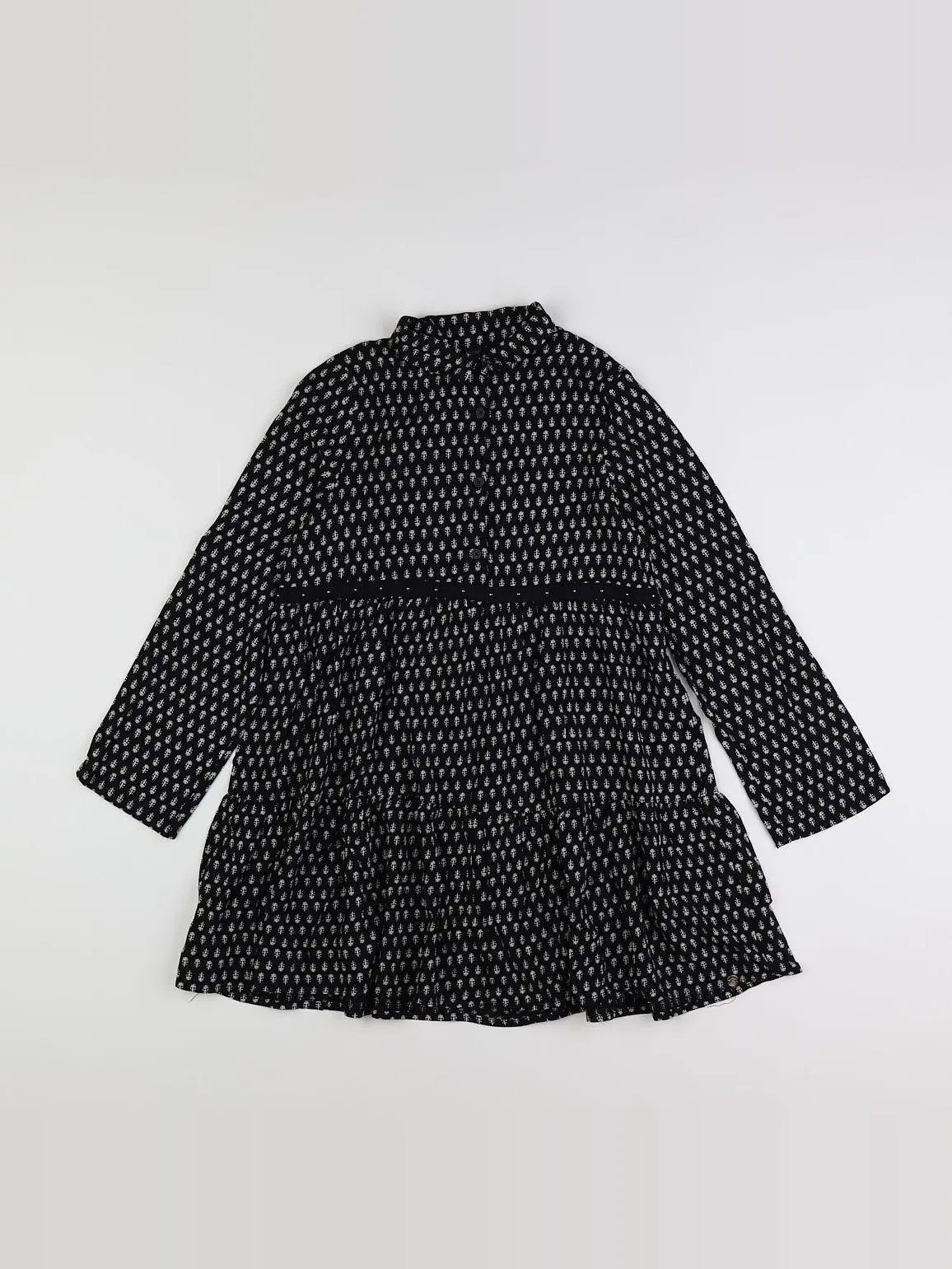 IKKS - robe noir - 10 ans