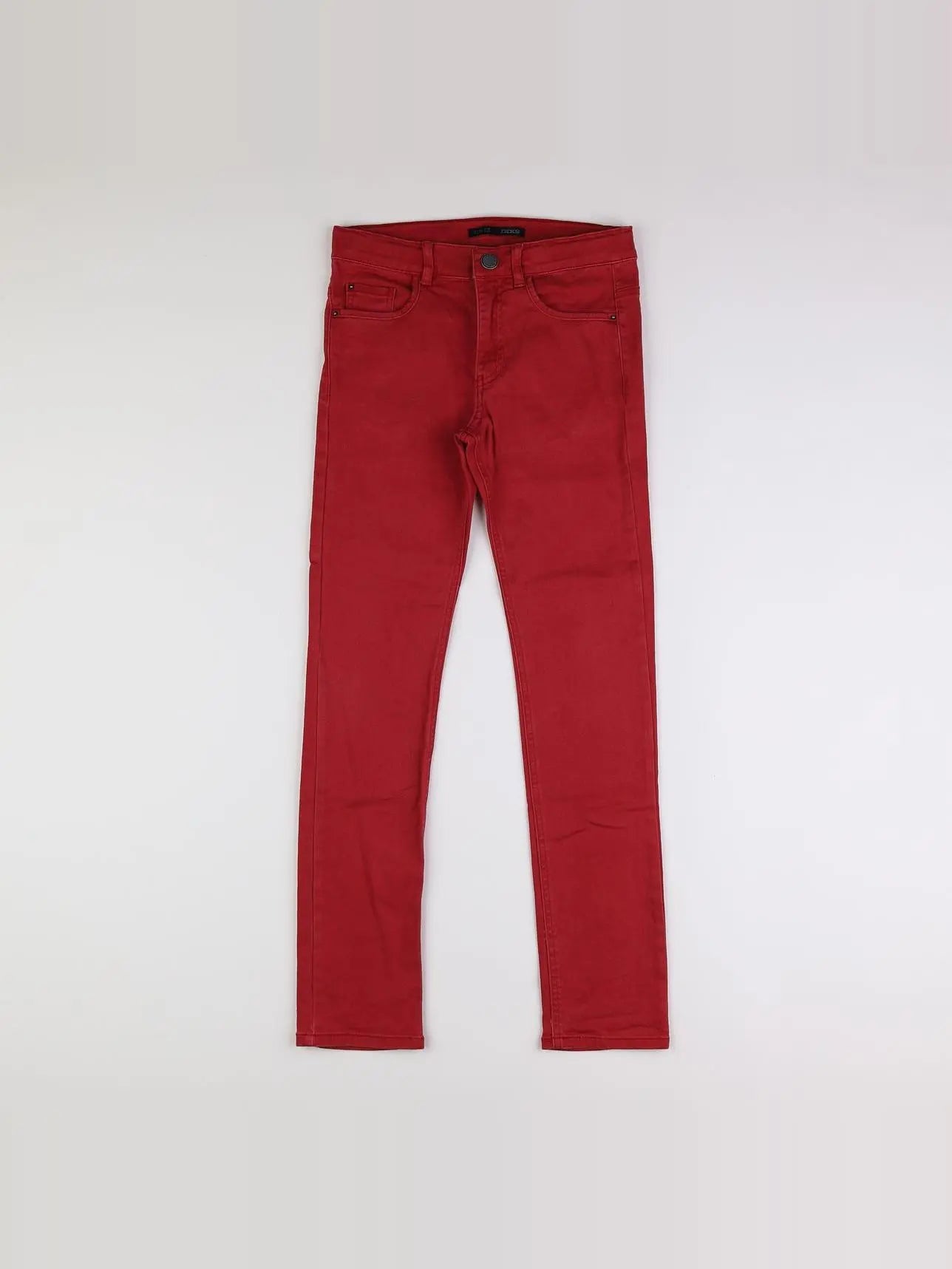 IKKS - jean rouge - 12 ans