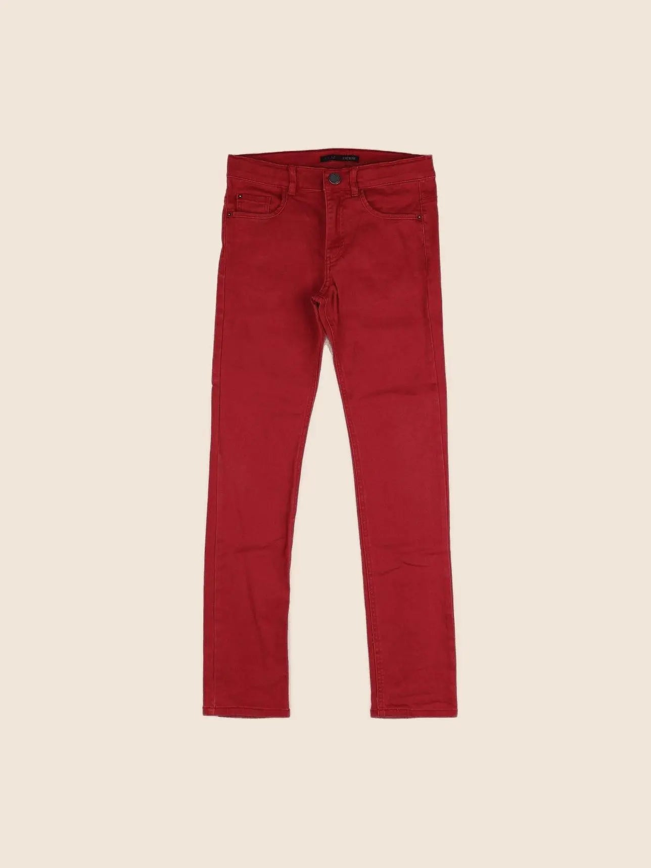 IKKS - jean rouge - 12 ans