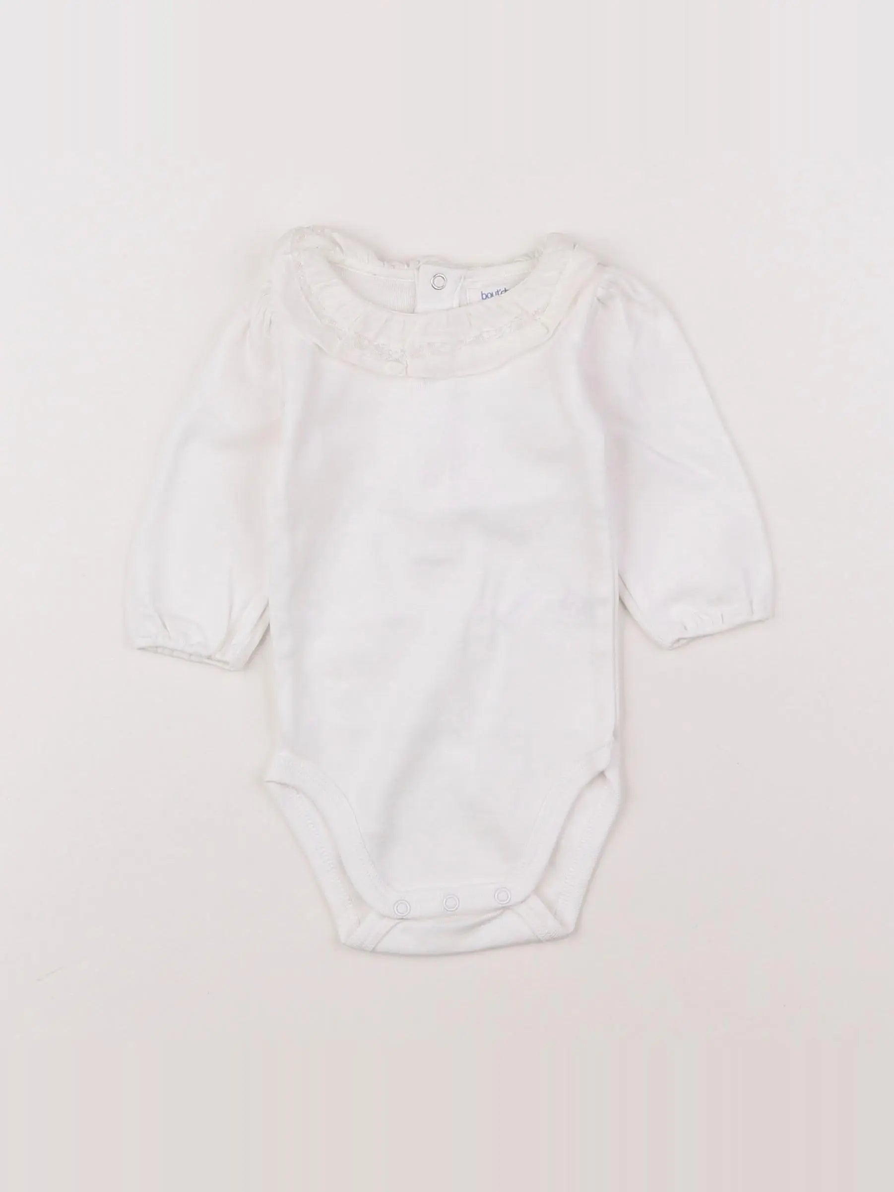 Boutchou - body à col blanc - 3 mois