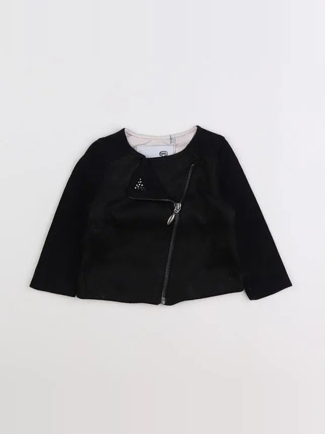 IKKS - veste noir - 12 mois