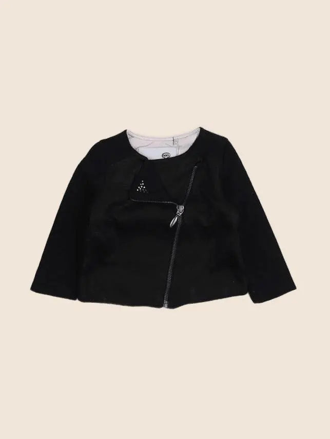IKKS - veste noir - 12 mois