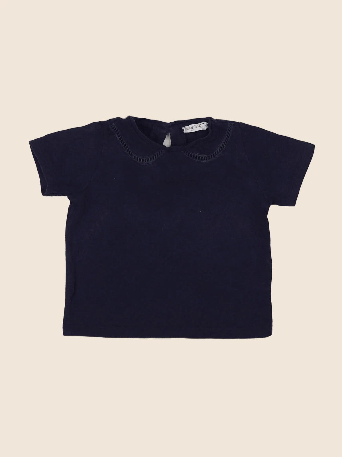 Eden & Victor - tee-shirt bleu - 12 mois