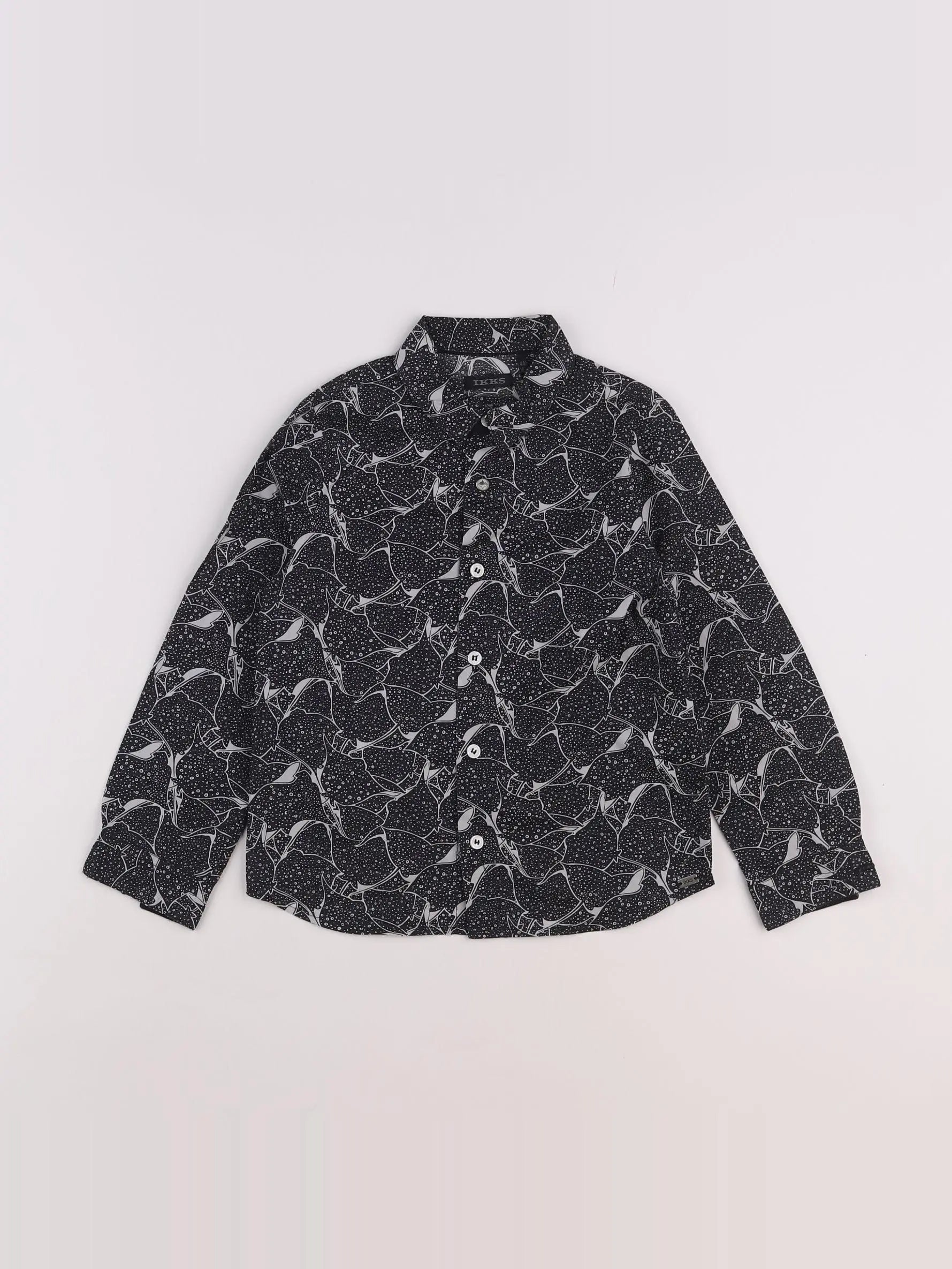 IKKS - chemise noir - 4 ans