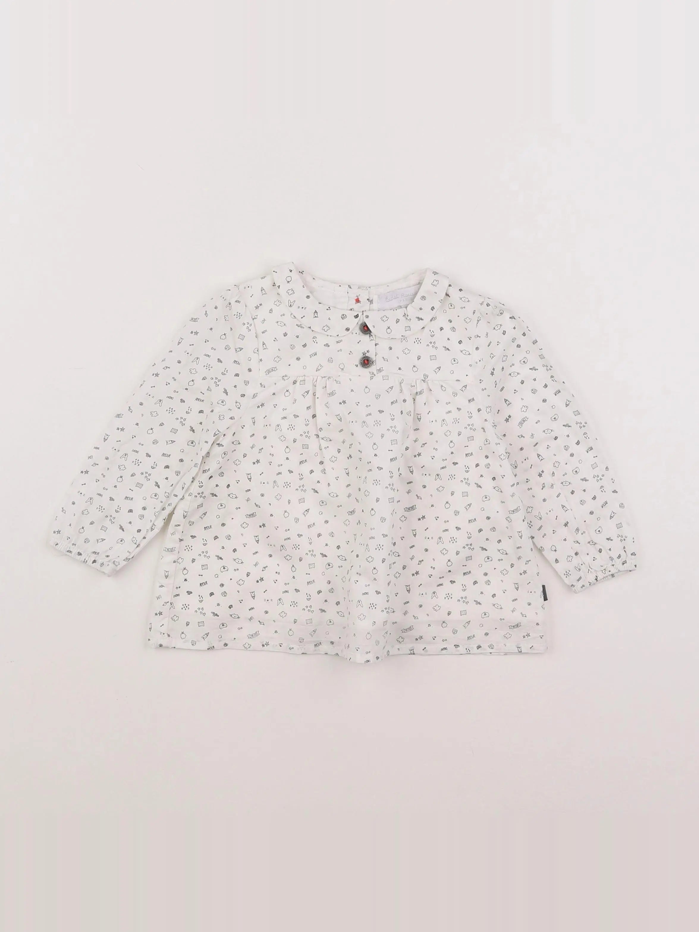 Cadet Rousselle - blouse blanc - 6 mois