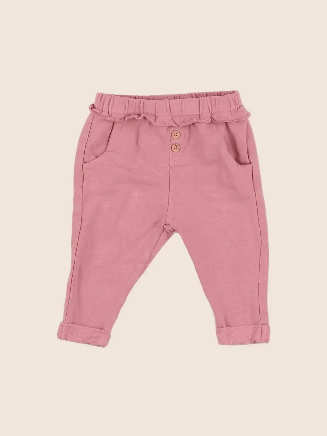 Zara - pantalon rose - 3/6 mois
