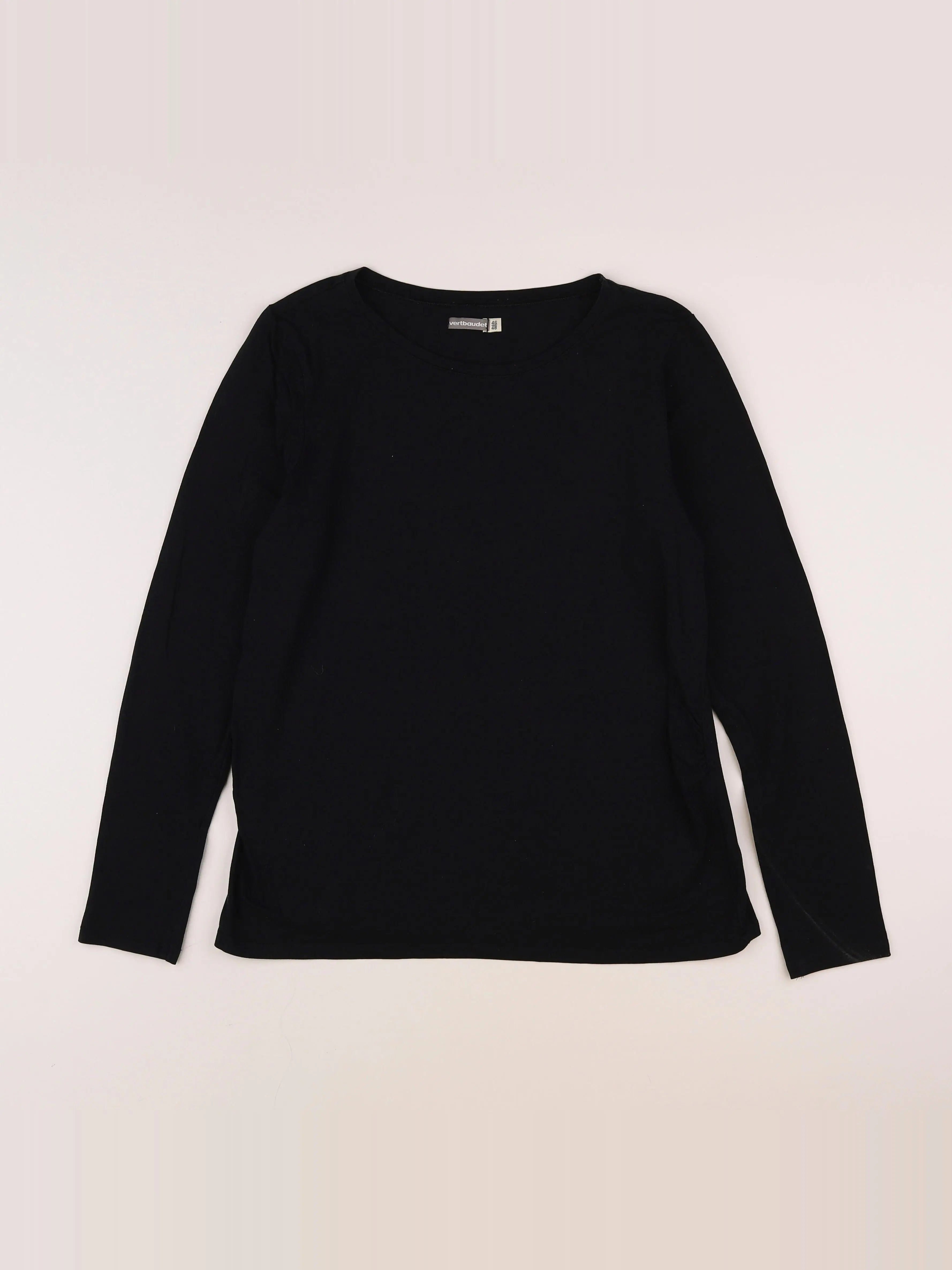 Vertbaudet - tee-shirt noir - 46