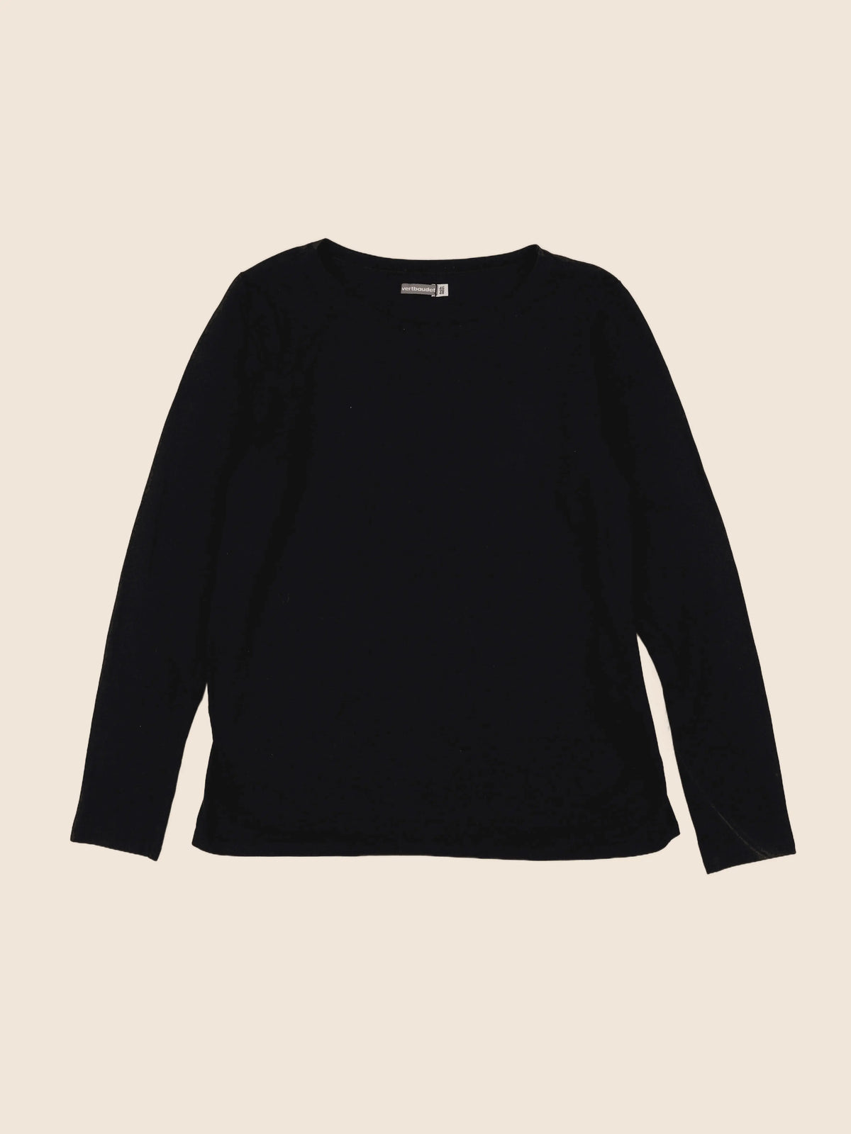 Vertbaudet - tee-shirt noir - 46