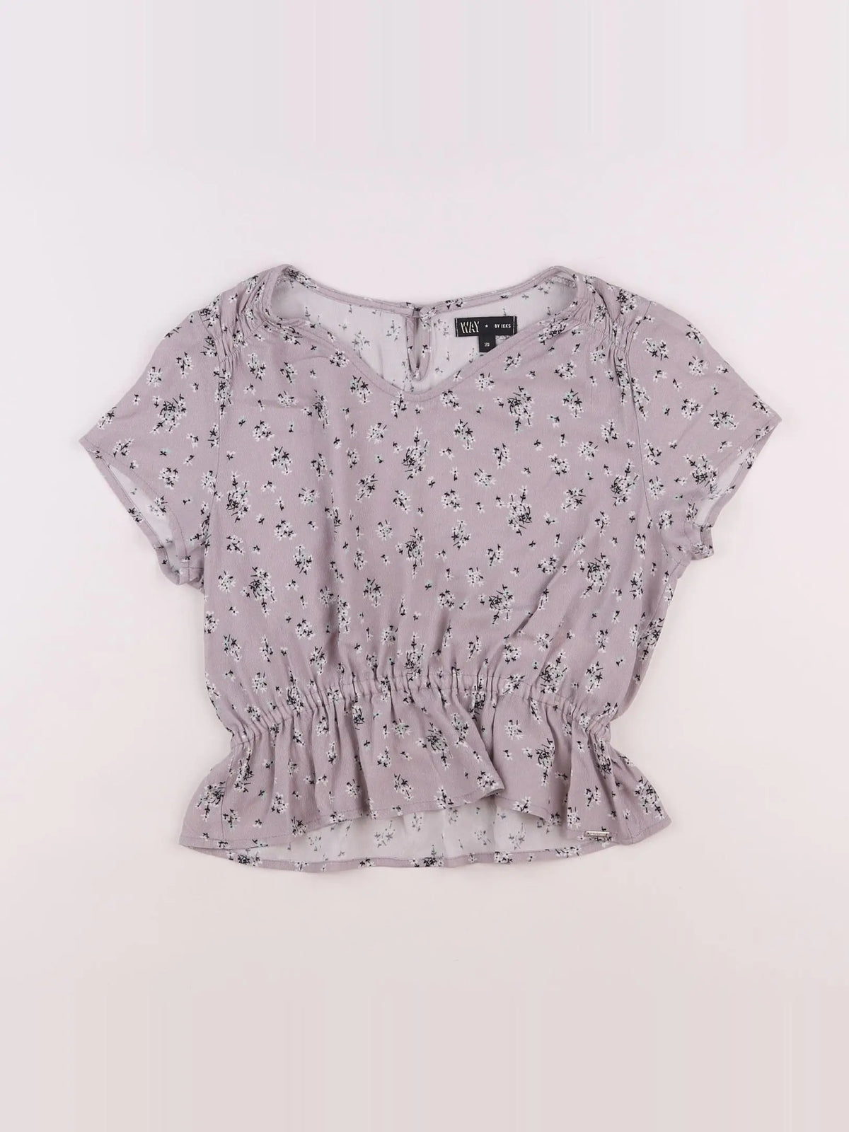 IKKS - blouse violet - 12 ans