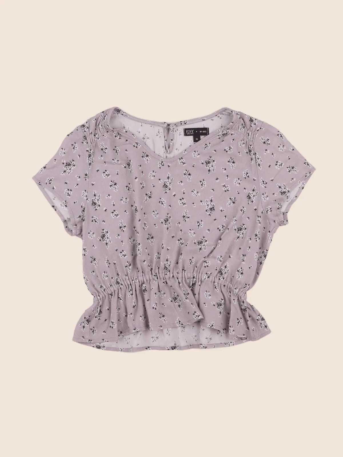 IKKS - blouse violet - 12 ans