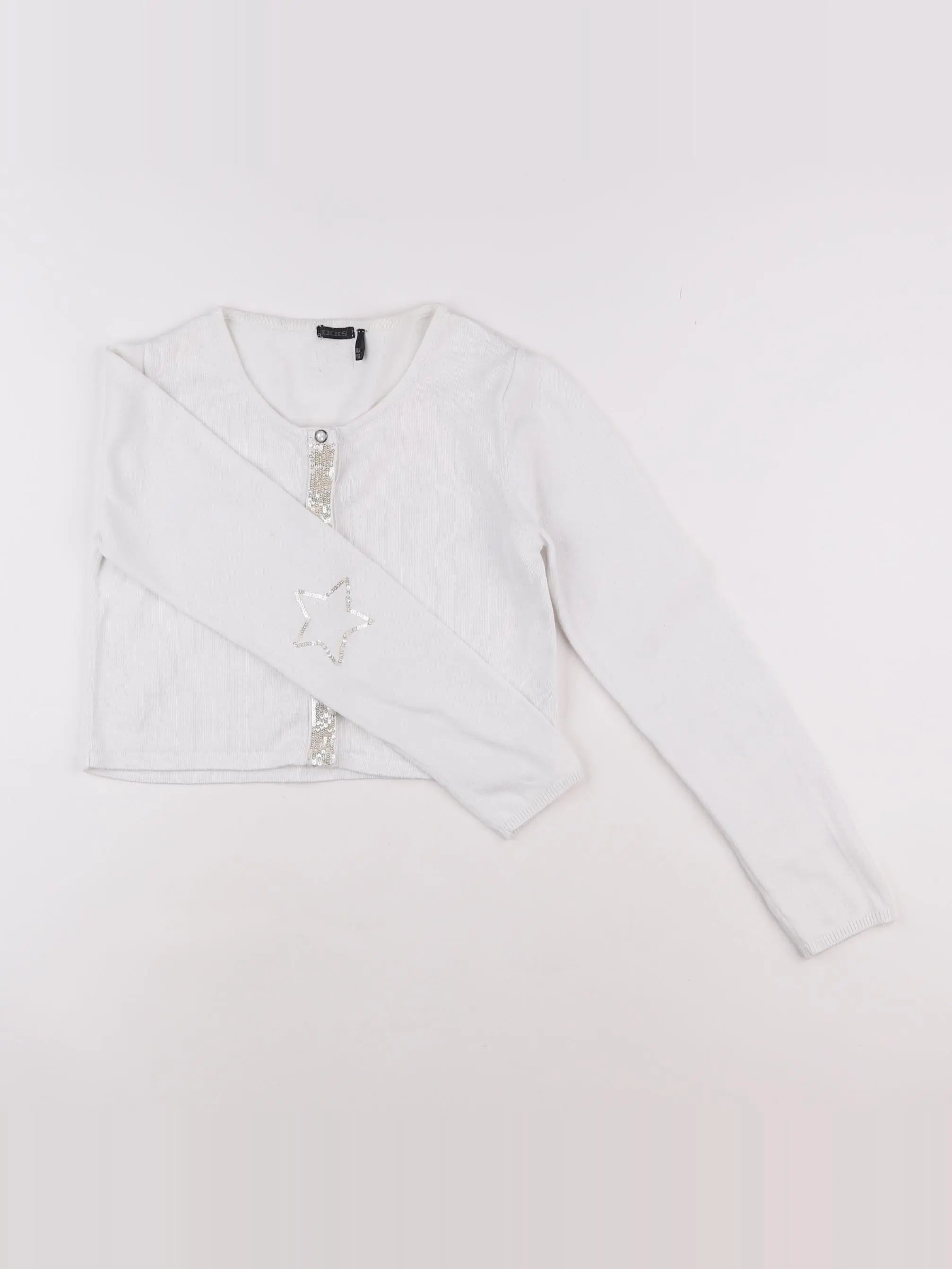 IKKS - gilet blanc - 14 ans