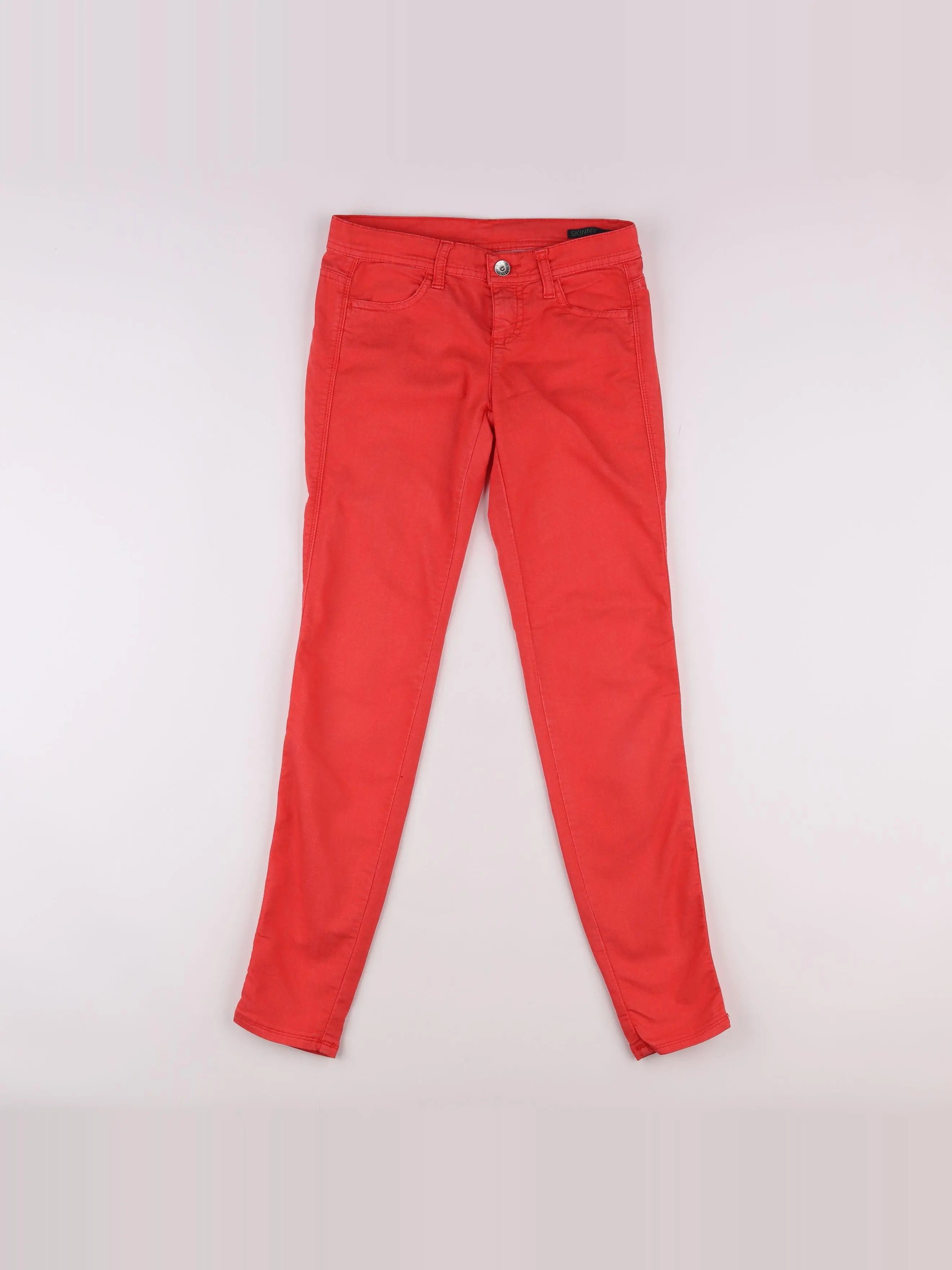 Benetton - pantalon rouge - 16 ans