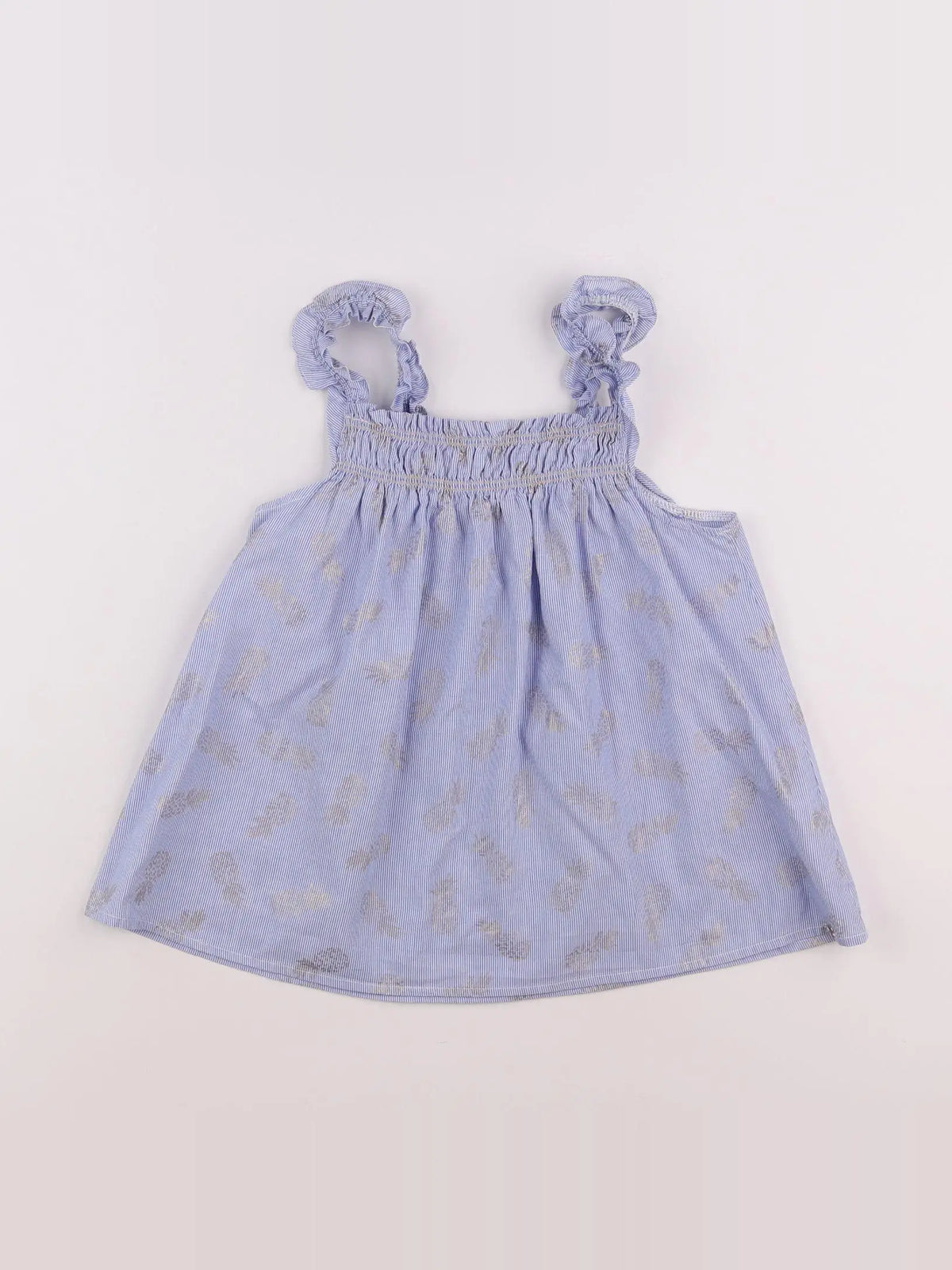 IKKS - blouse bleu - 10 ans