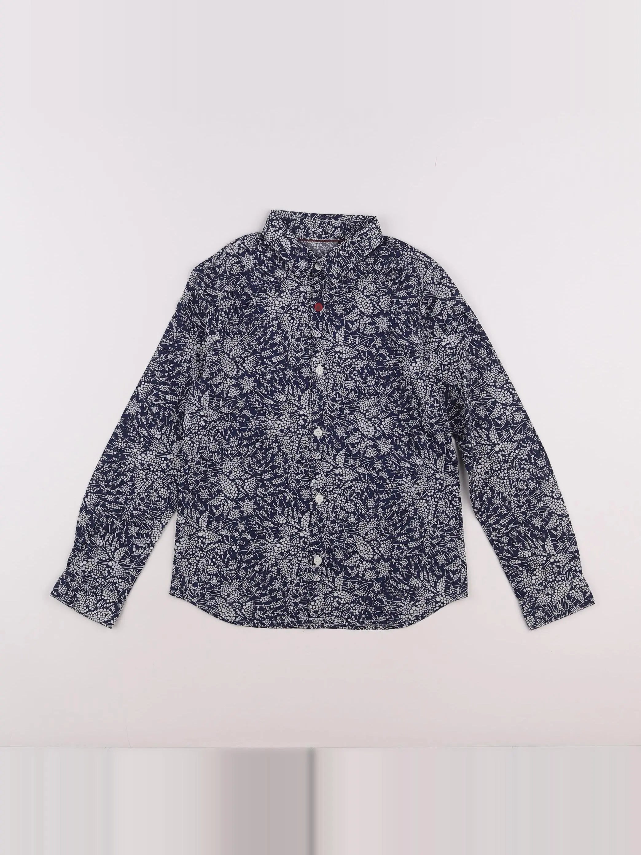 IKKS - chemise bleu - 8 ans