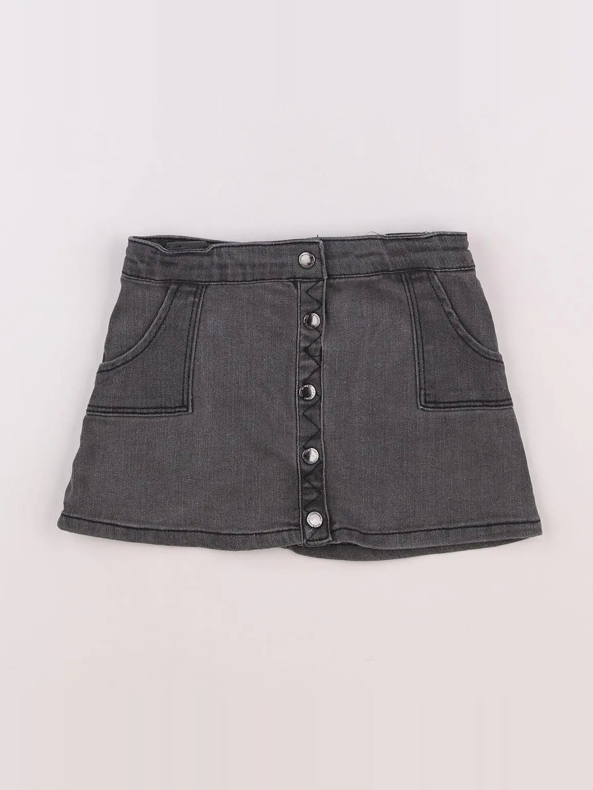 Vertbaudet - jupe gris - 3 ans