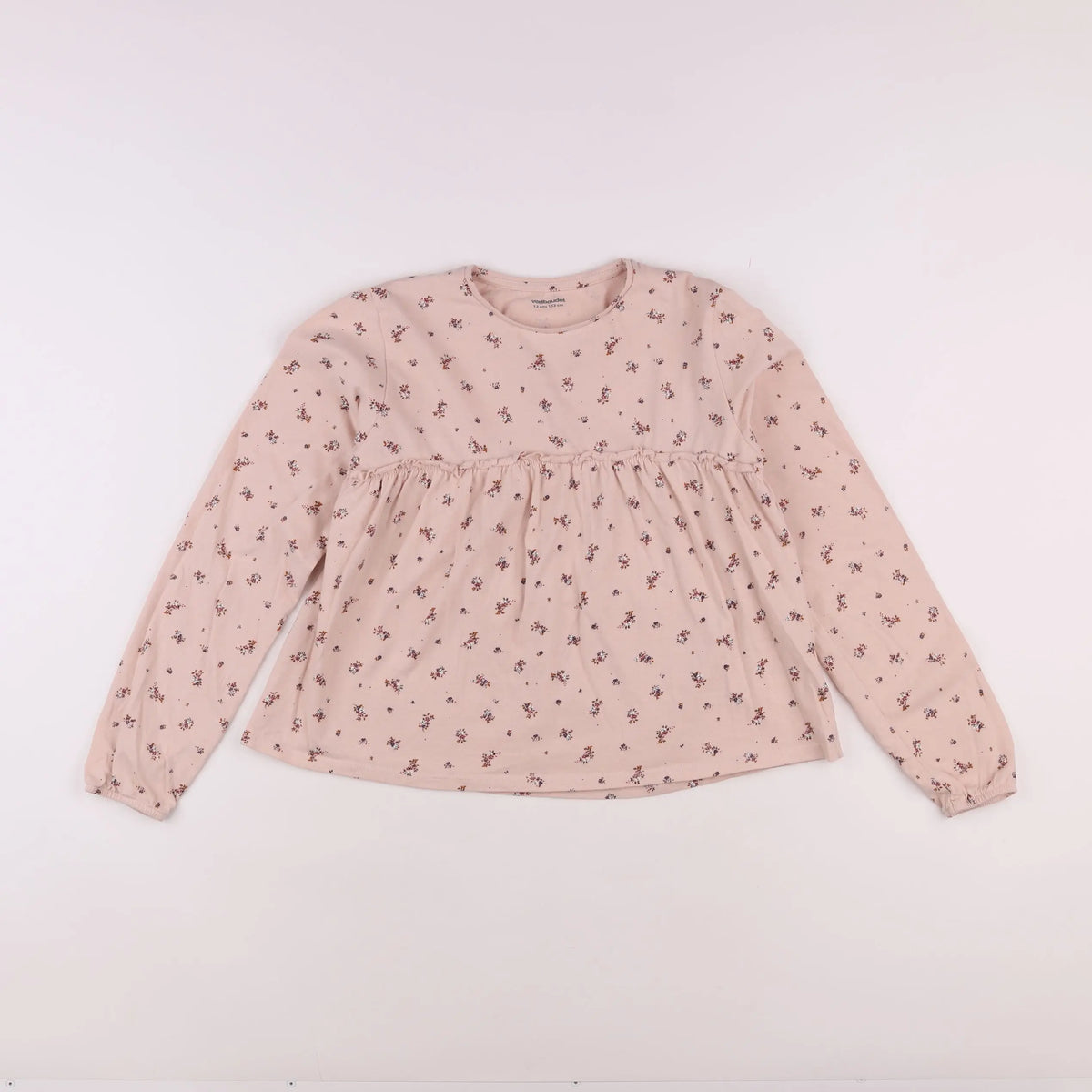 Vertbaudet - tee-shirt rose - 12 ans