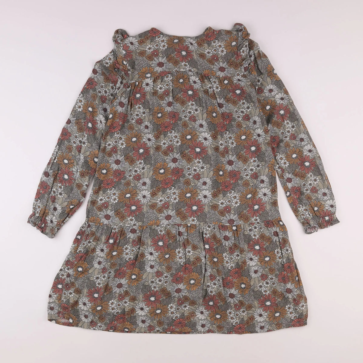 Vertbaudet - robe marron - 12 ans