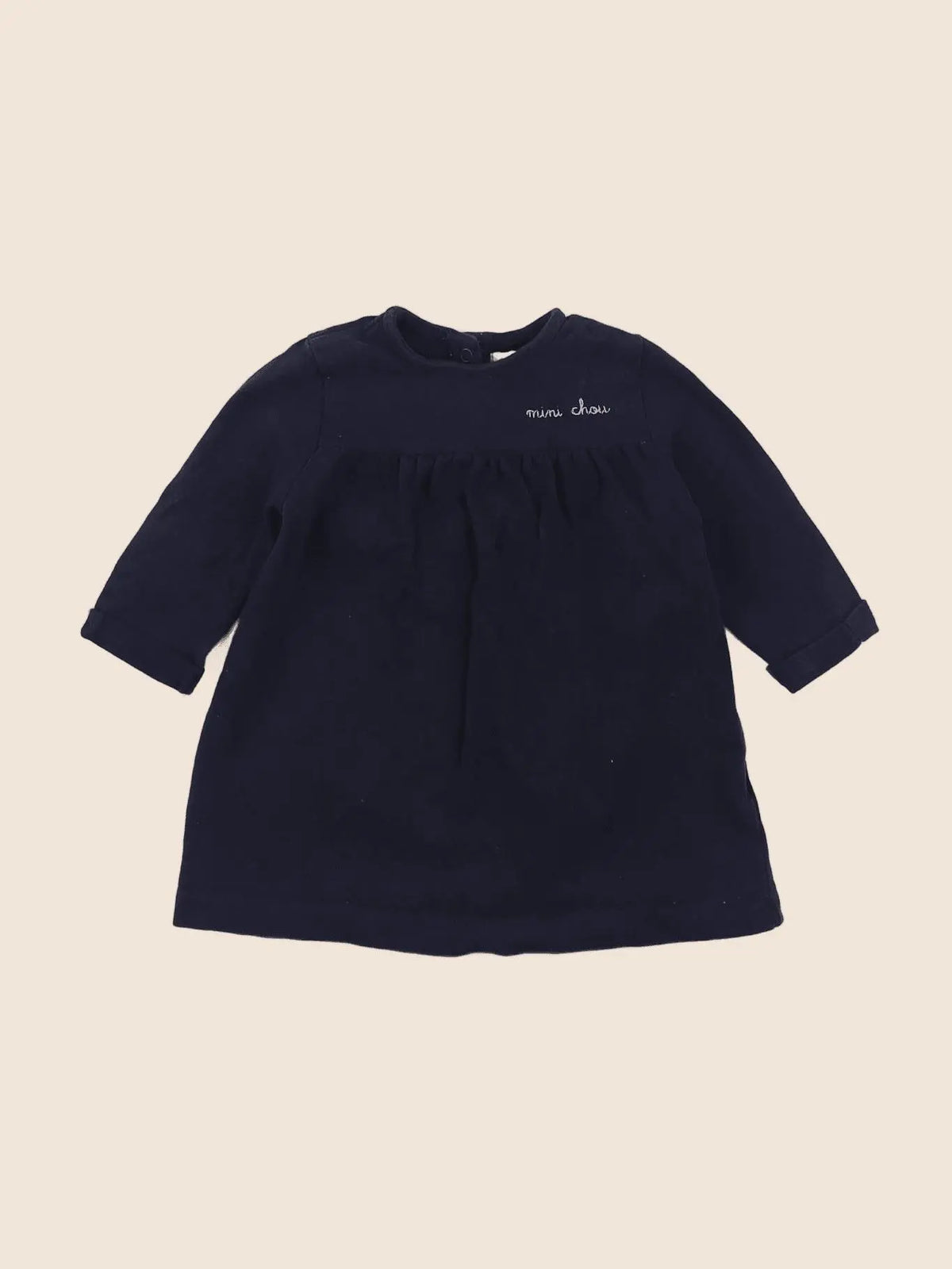 Vertbaudet - robe bleu - 6 mois