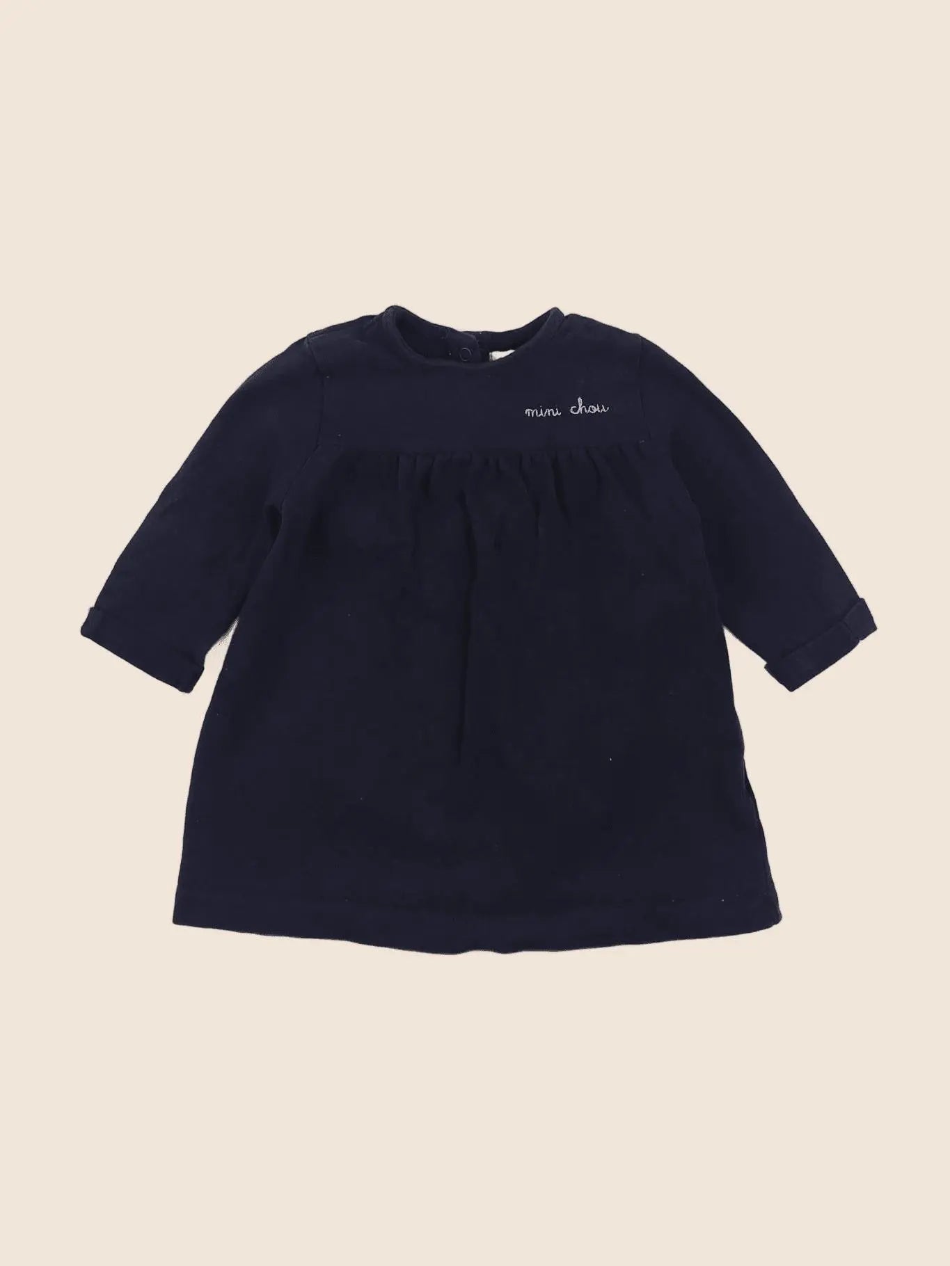 Vertbaudet - robe bleu - 6 mois