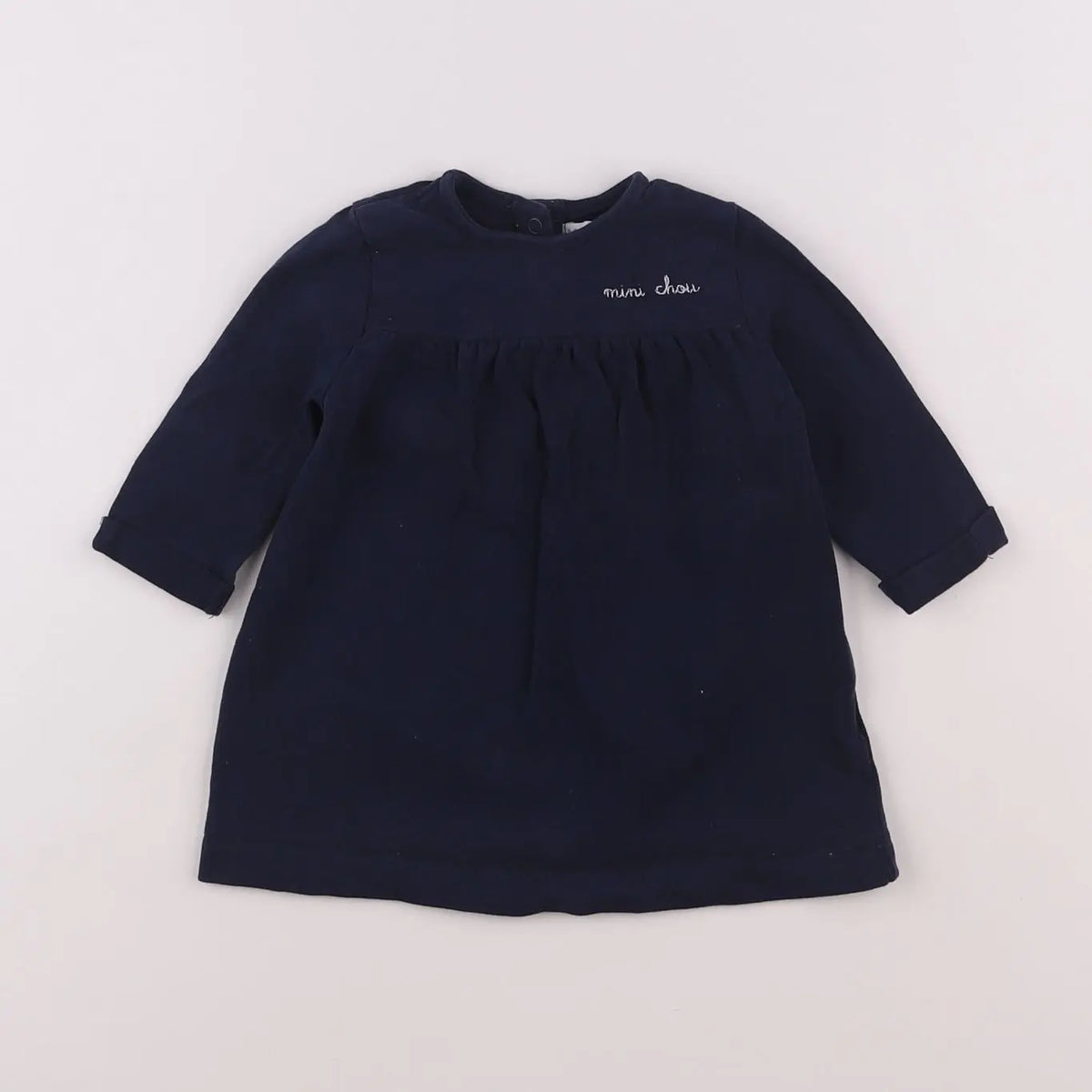 Vertbaudet - robe bleu - 6 mois