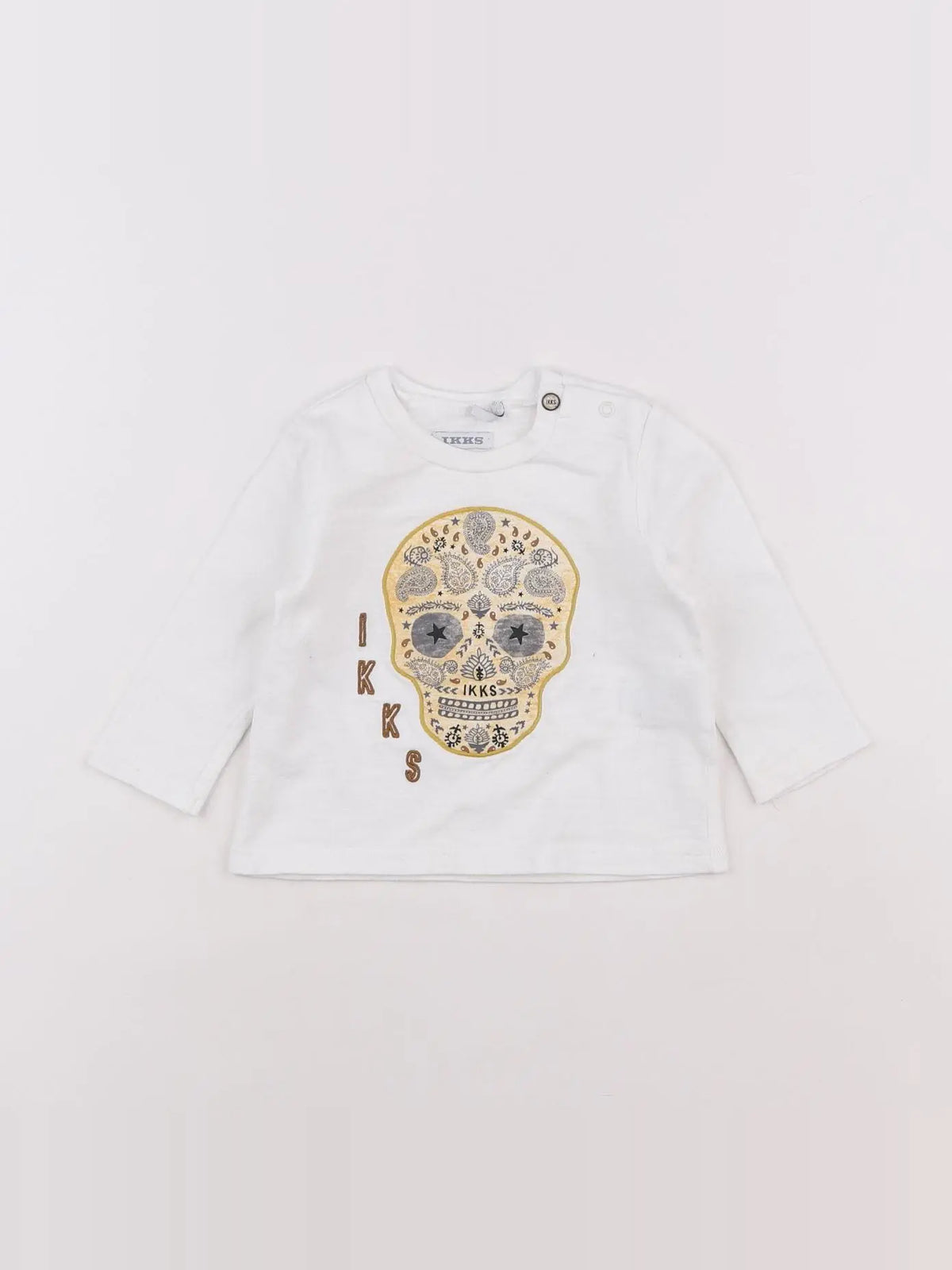 IKKS - tee-shirt blanc - 6 mois