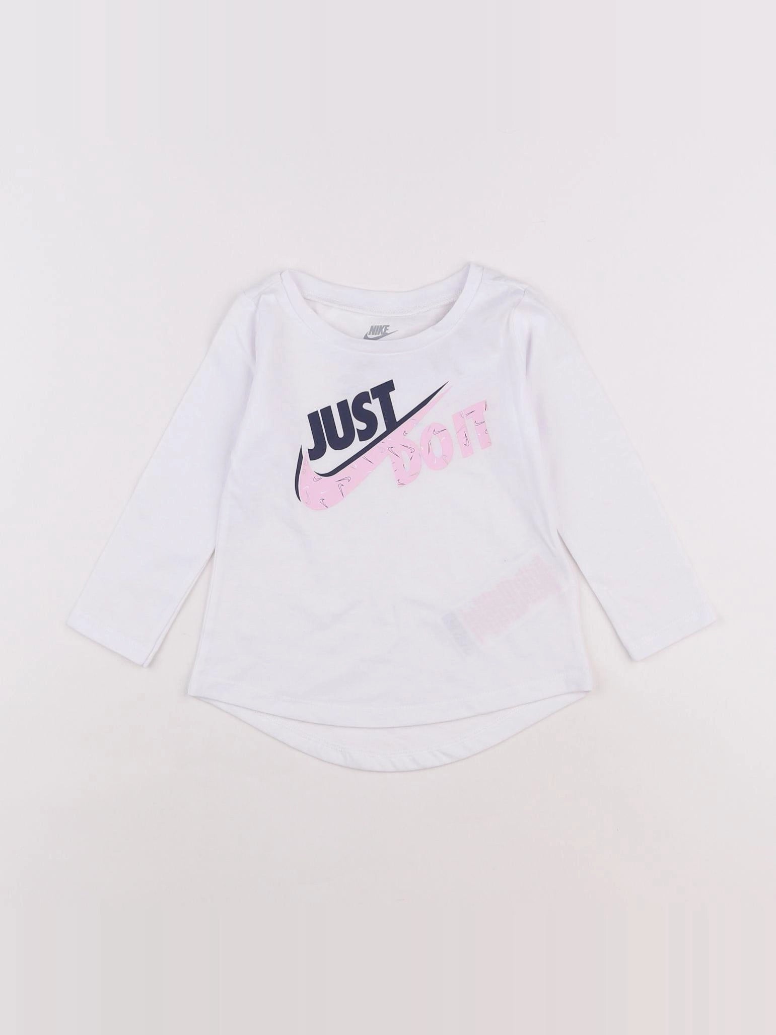 Nike - tee-shirt blanc - 18 mois