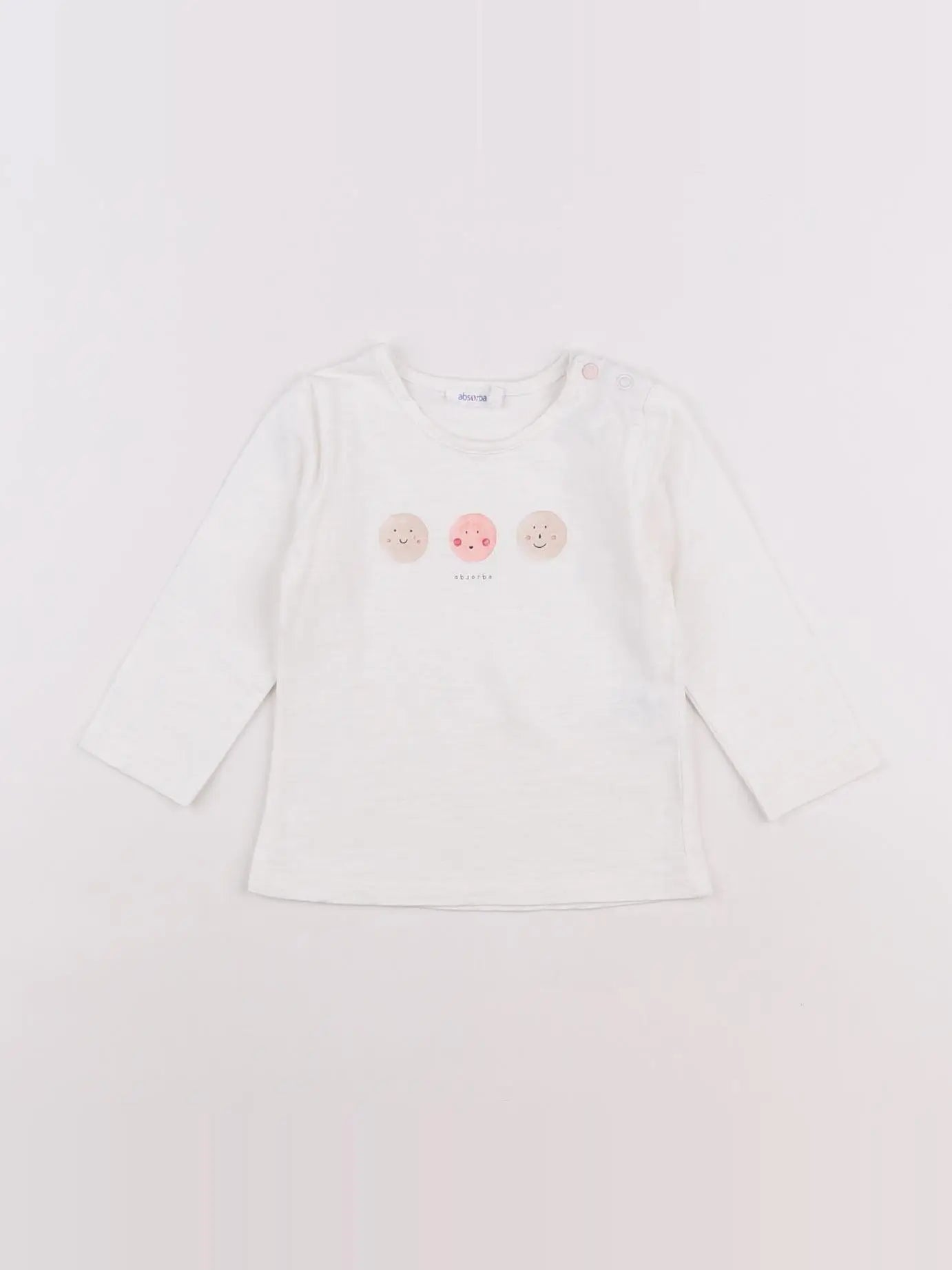 Absorba - tee-shirt blanc - 12 mois