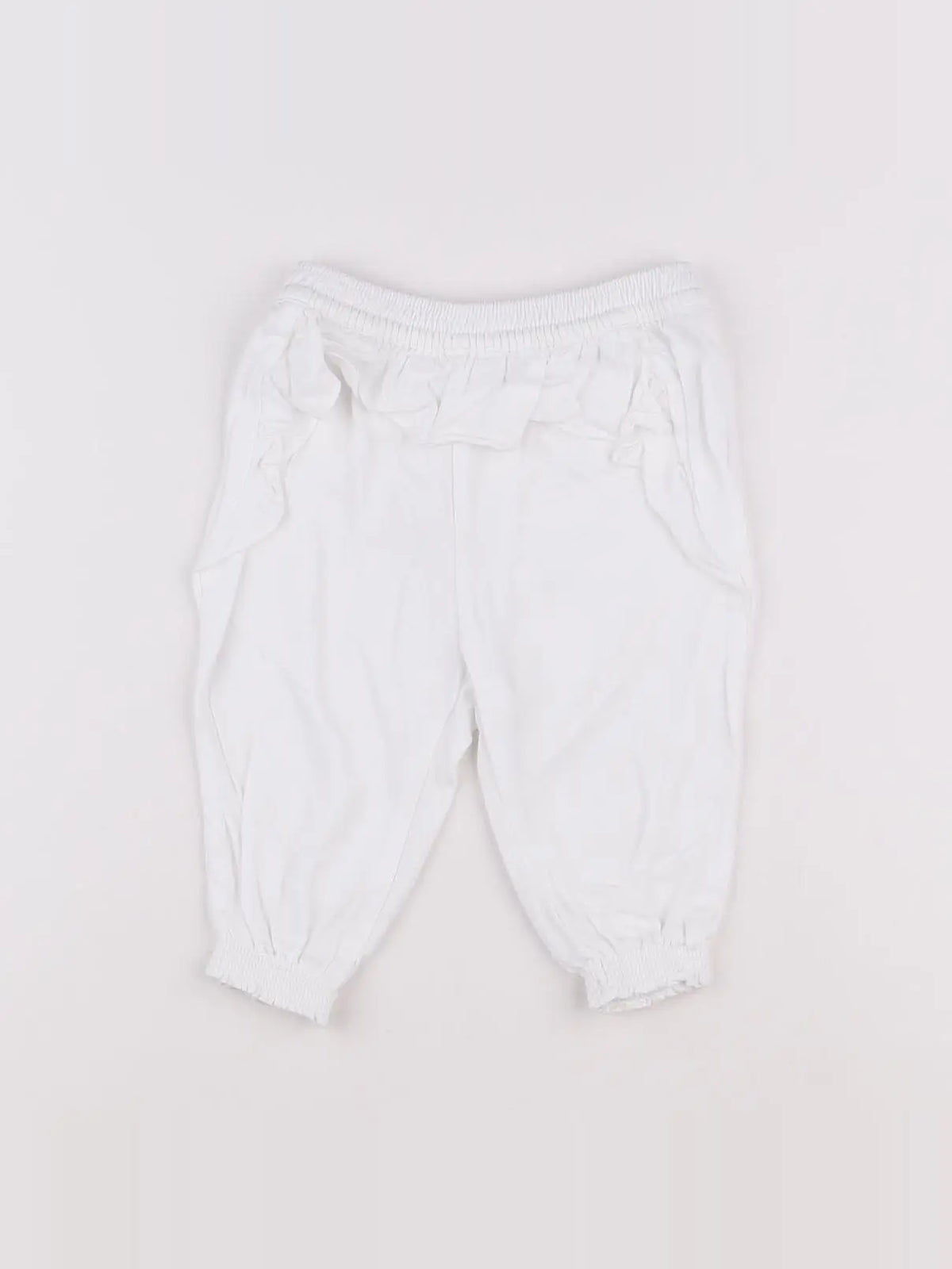 IKKS - pantalon blanc - 6 mois