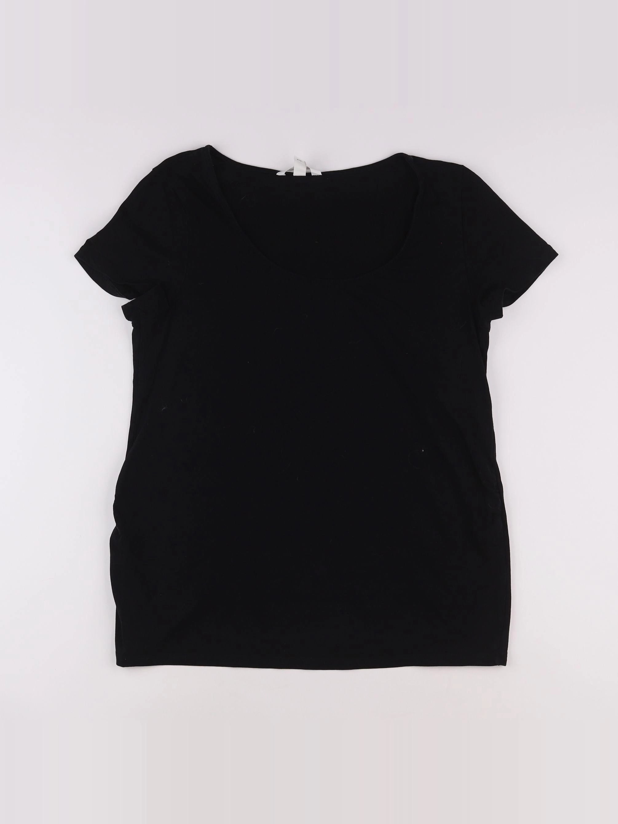 H&M - tee-shirt grossesse noir - 44 à 46
