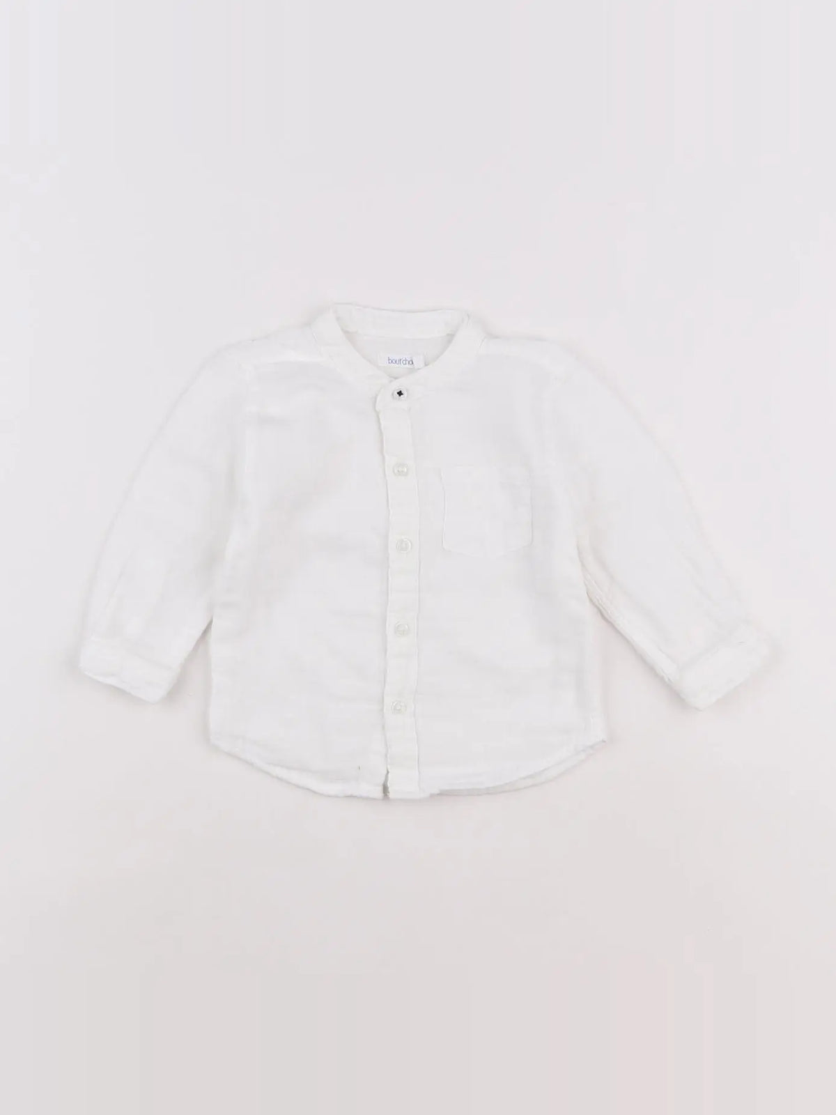 Boutchou - chemise blanc - 6 mois