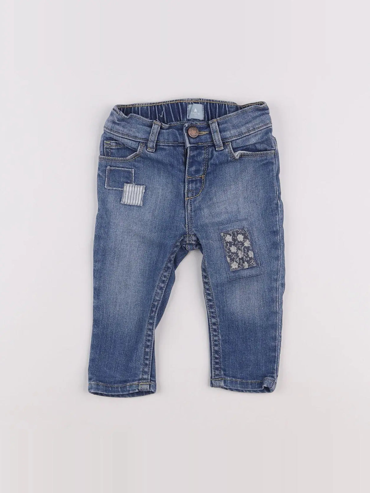 GAP - jean bleu - 6/12 mois