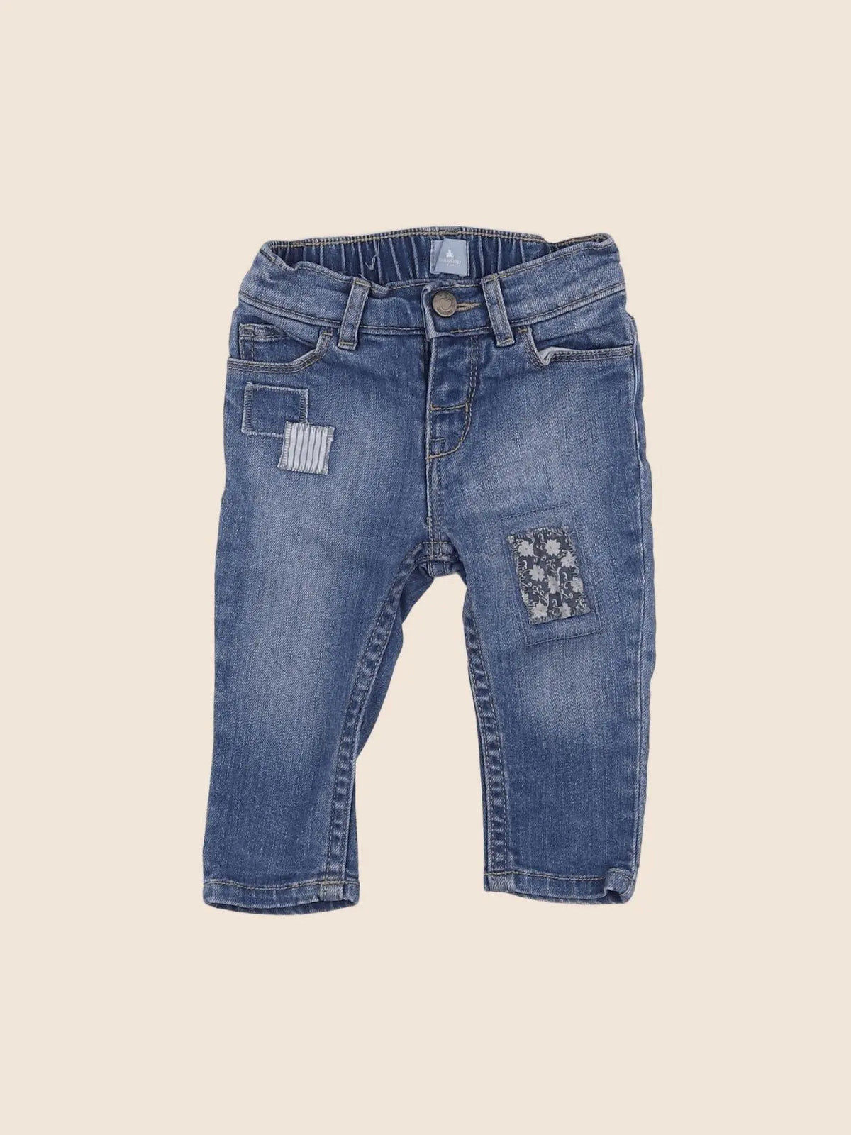 GAP - jean bleu - 6/12 mois