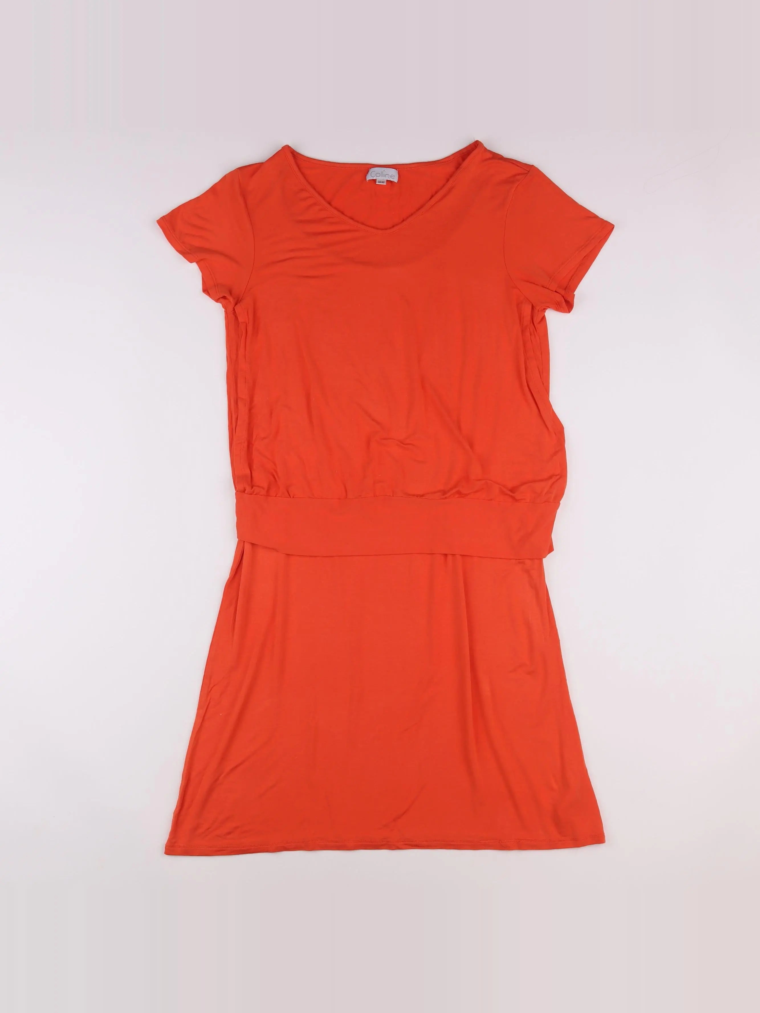 La redoute - robe allaitement, grossesse orange - 38 à 40