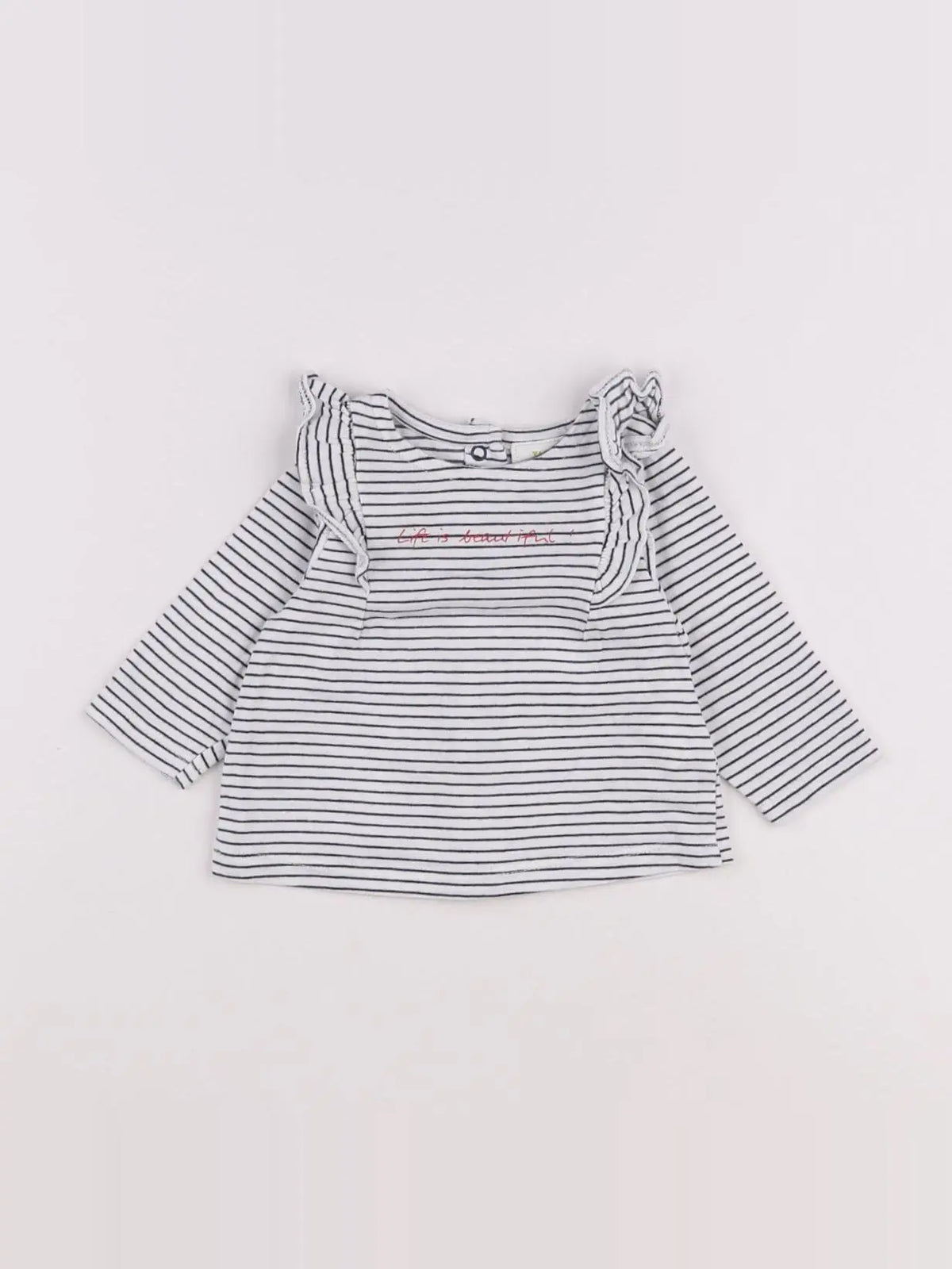 Tape à l'oeil - tee-shirt bleu - 3 mois