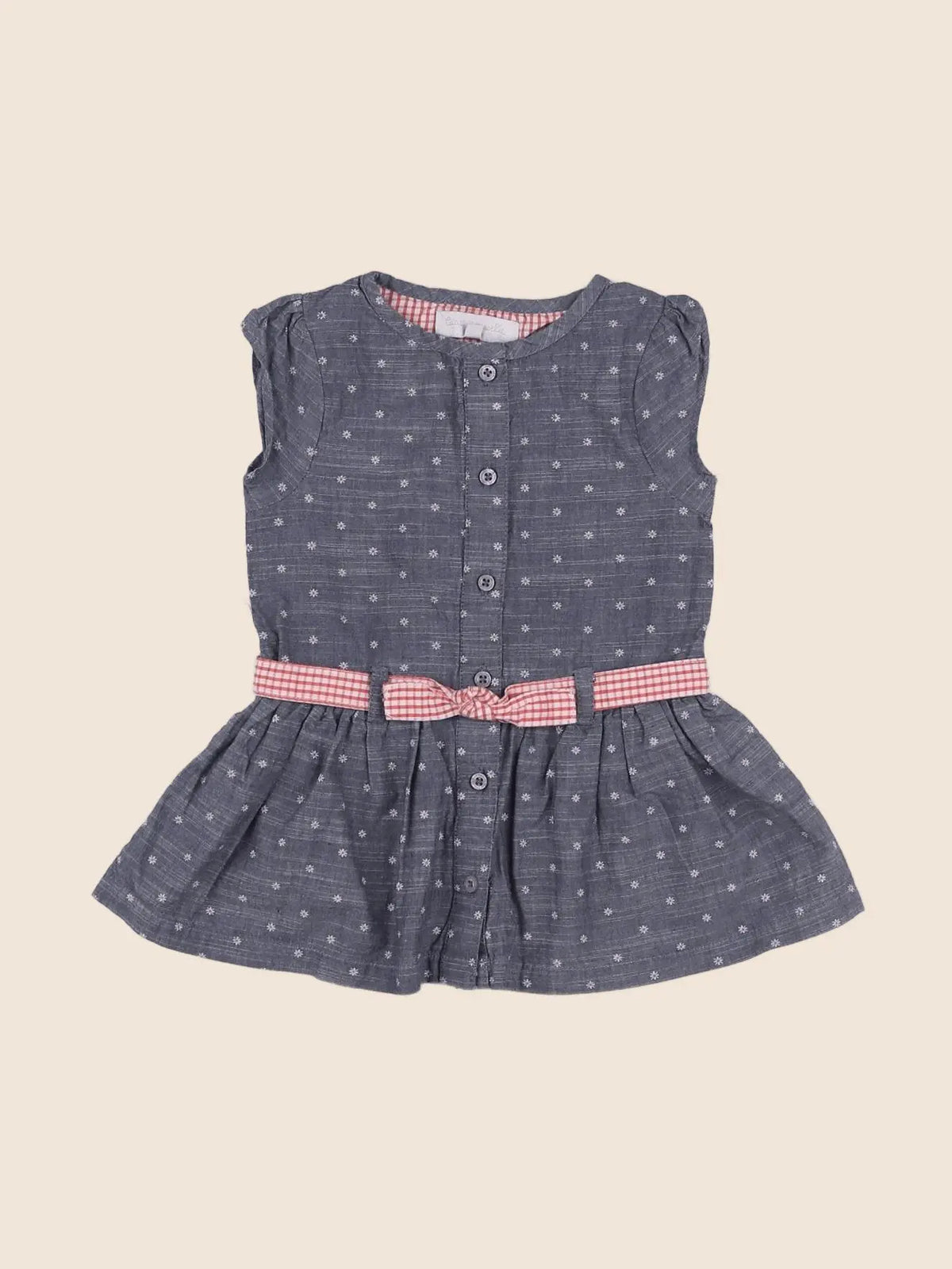Cadet Rousselle - robe bleu - 6 mois