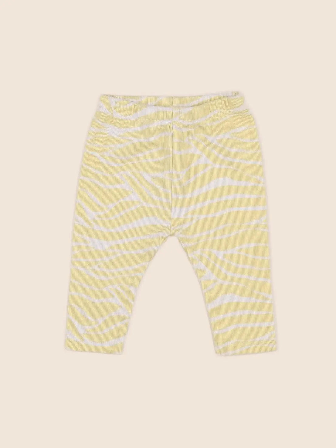 Zara - legging jaune - 3/6 mois