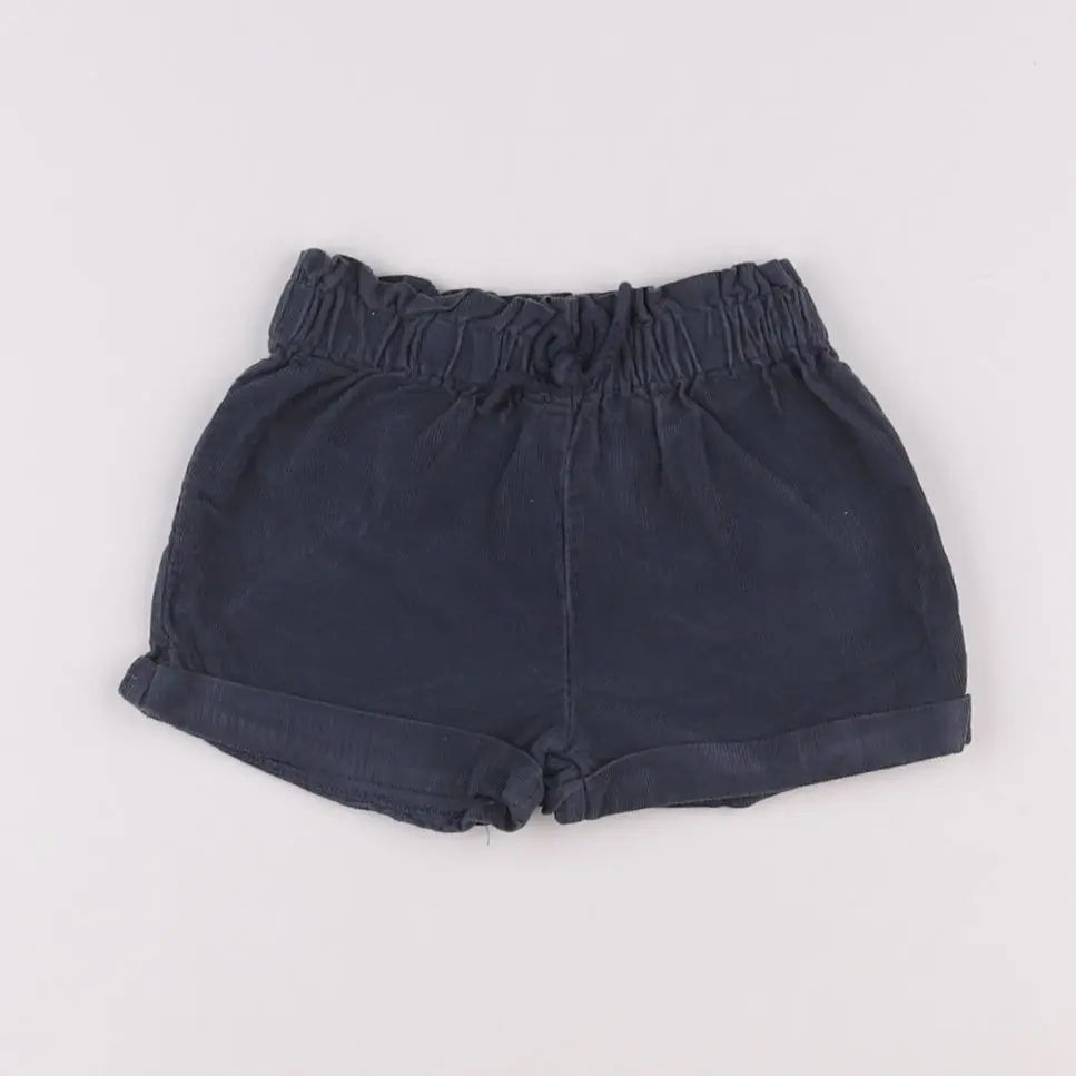 Vertbaudet - short gris - 9 mois