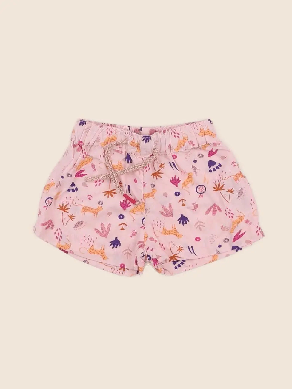 Vertbaudet - short rose - 6 mois