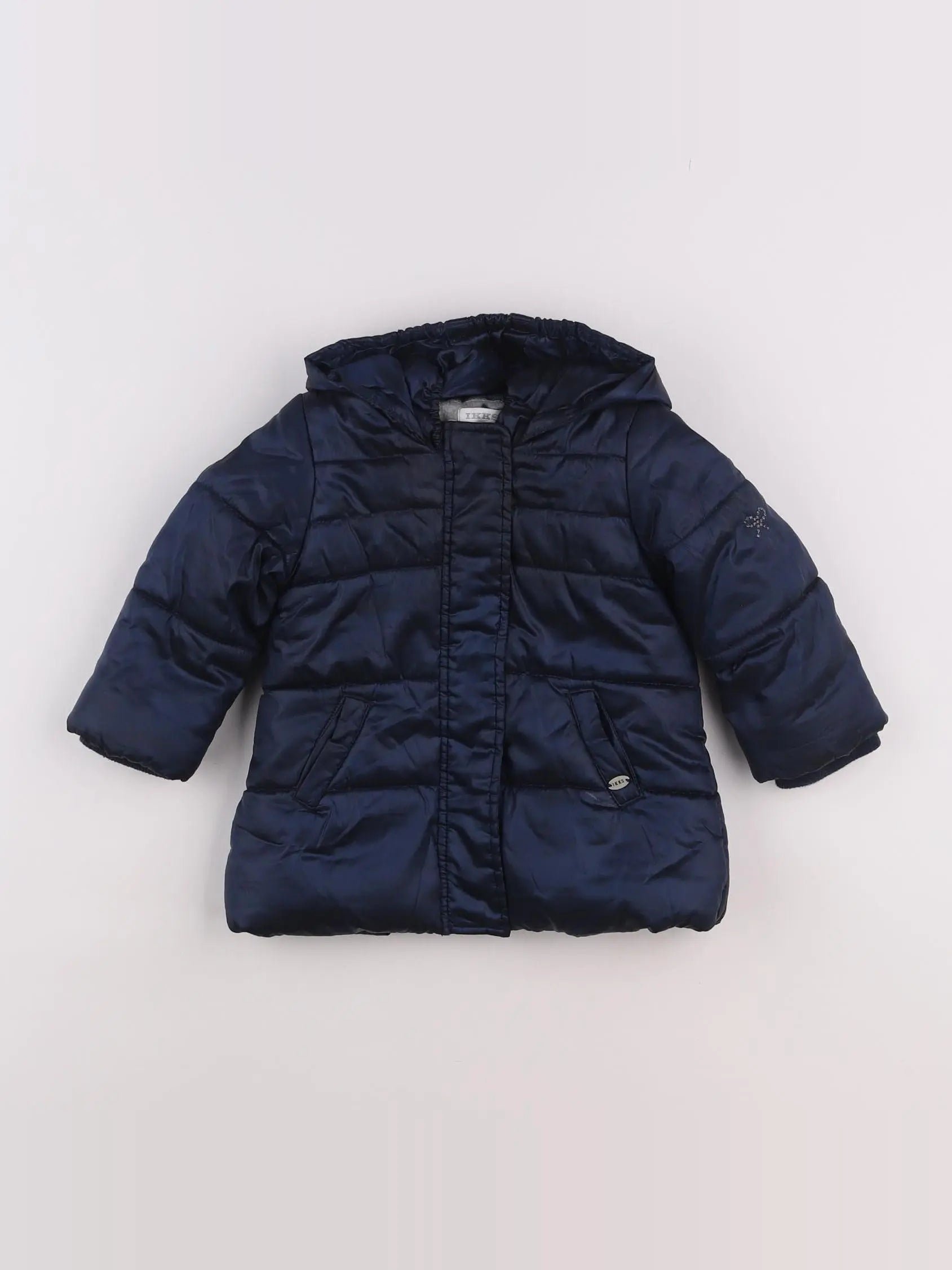 IKKS - doudoune bleu - 12 mois