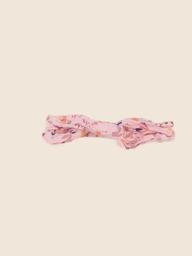 Vertbaudet - bandeau rose - 6 mois