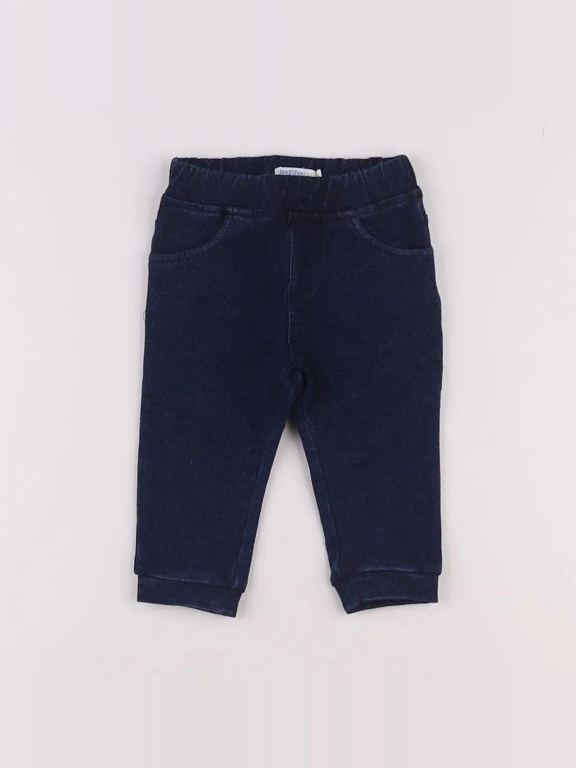 Boutchou - pantalon bleu - 6 mois