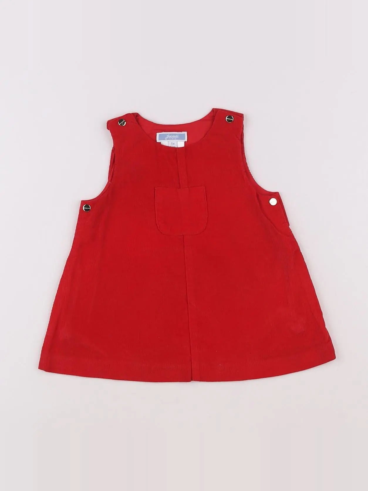 Jacadi - robe rouge - 6 mois