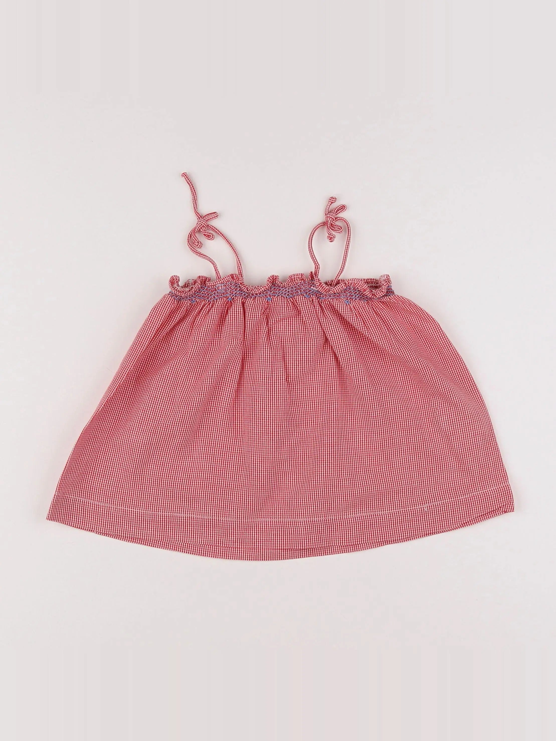 Cyrillus - blouse rouge - 18 mois