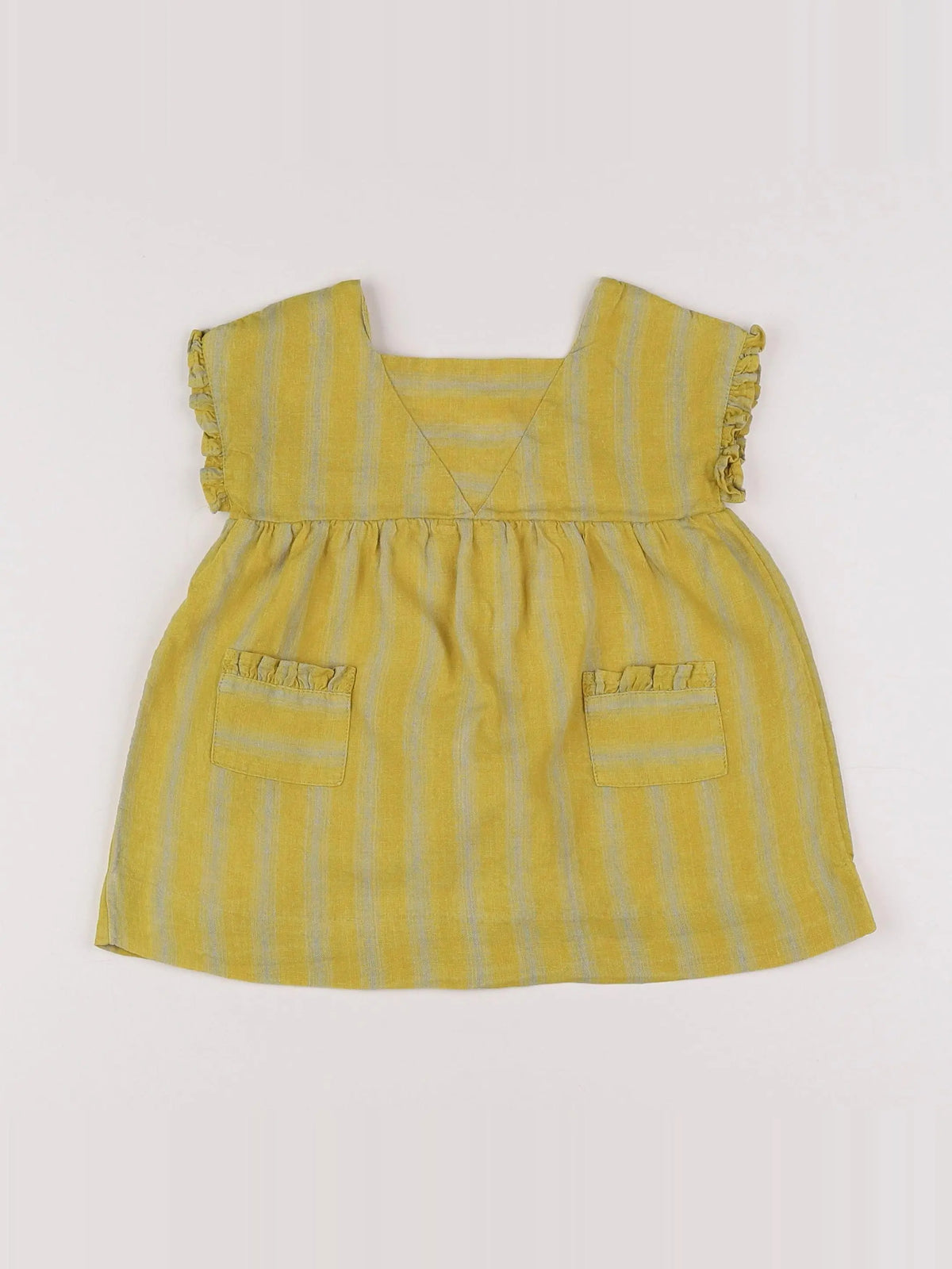 Gocco - blouse jaune - 12/18 mois