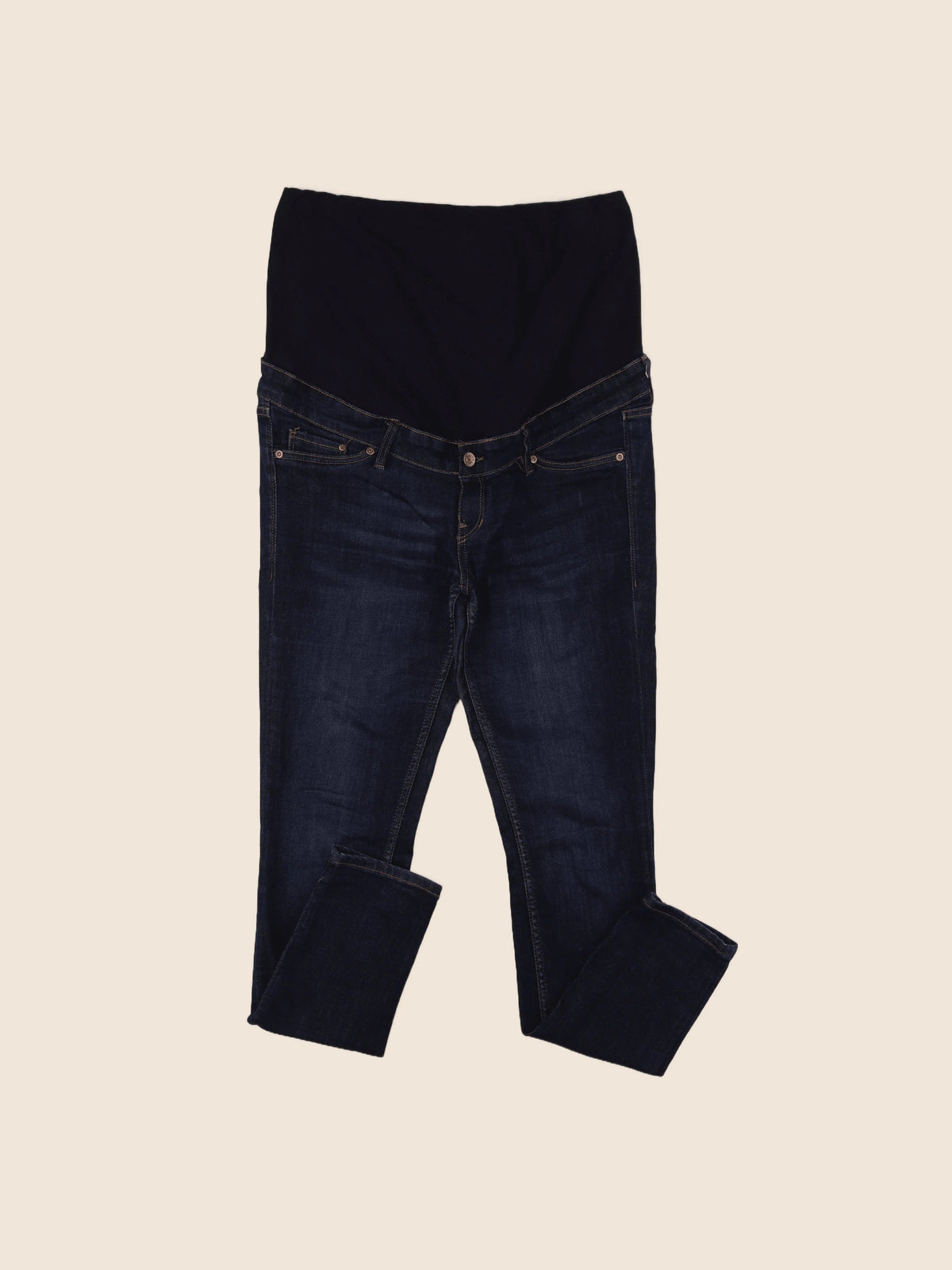 H&M - jean grossesse bleu - 40