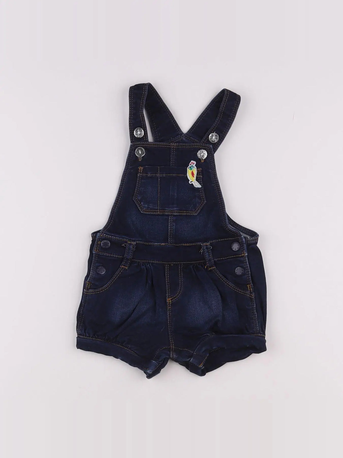 Catimini - salopette bleu - 12 mois